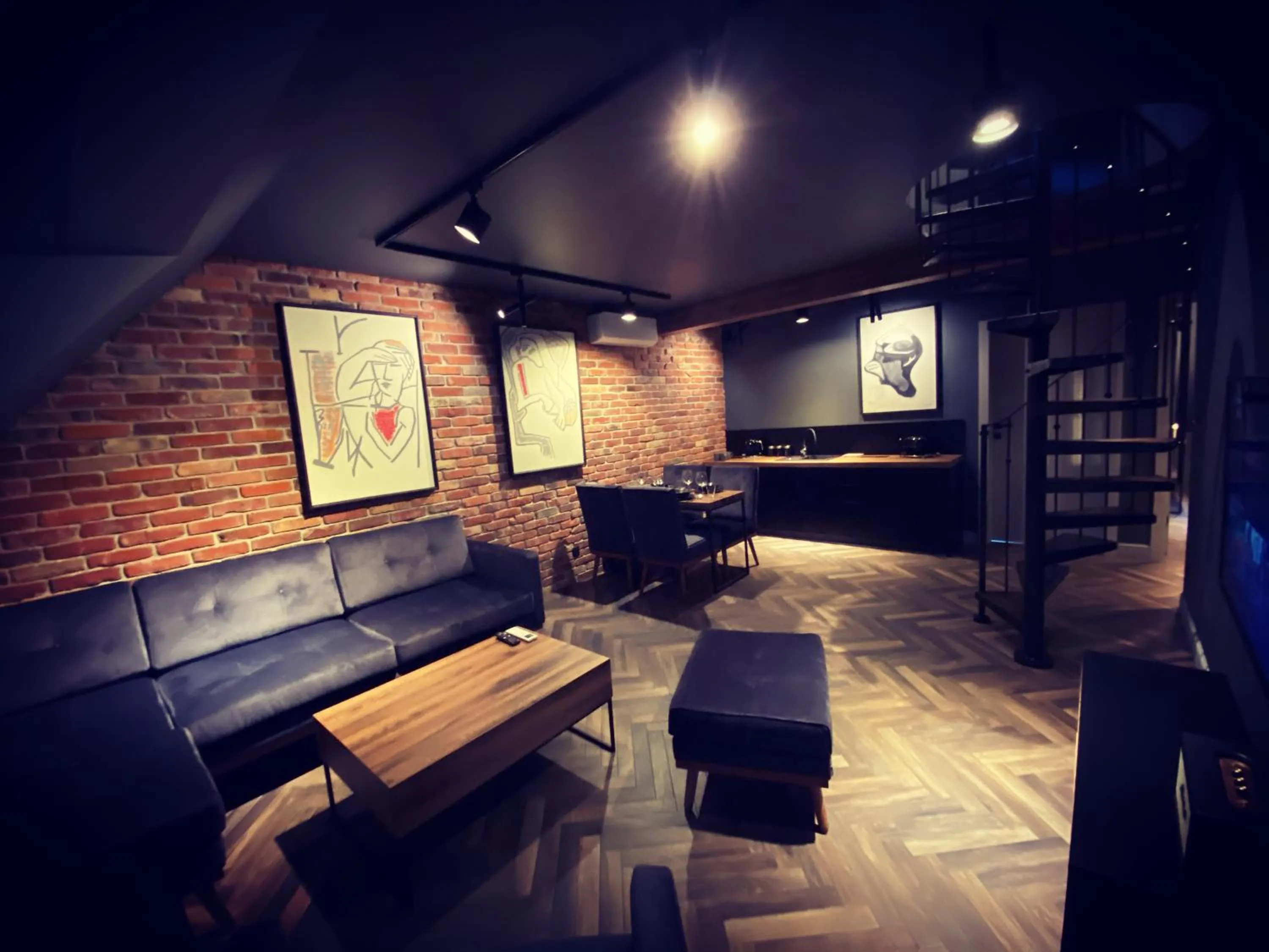 Living room in Old Town Luxury Apartments Zgorzelec
