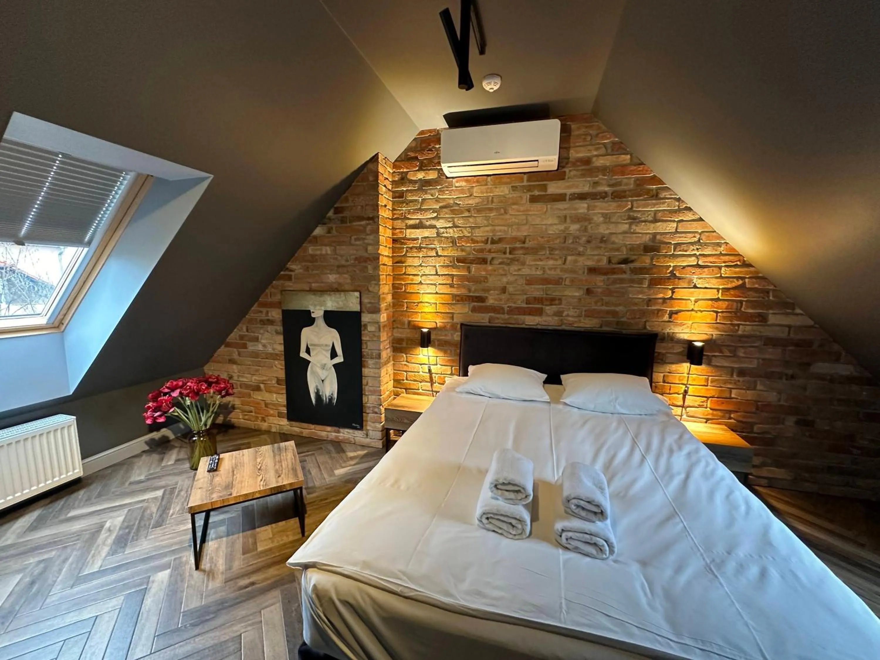 Bedroom, Bed in Old Town Luxury Apartments Zgorzelec