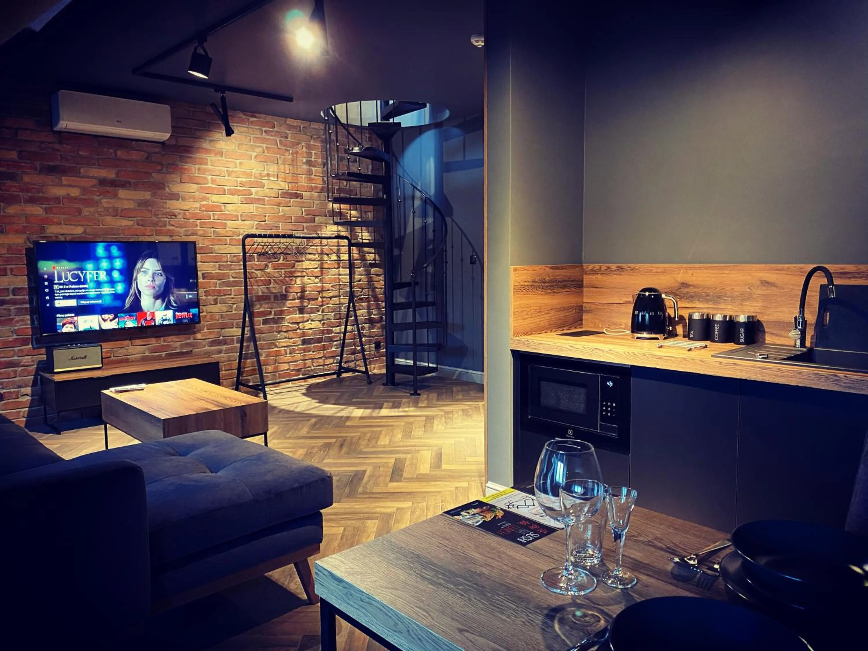 Living room in Old Town Luxury Apartments Zgorzelec