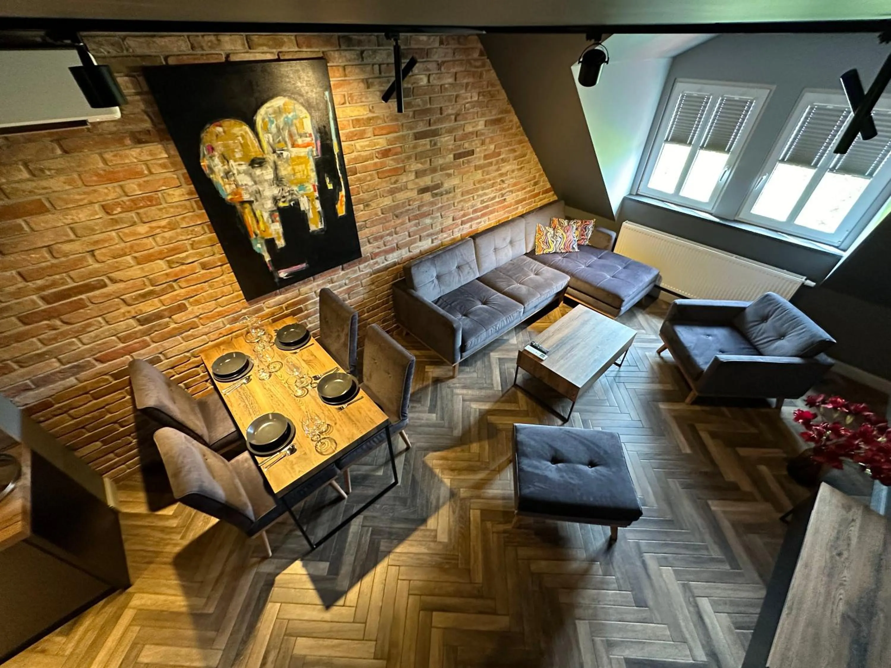 Living room in Old Town Luxury Apartments Zgorzelec