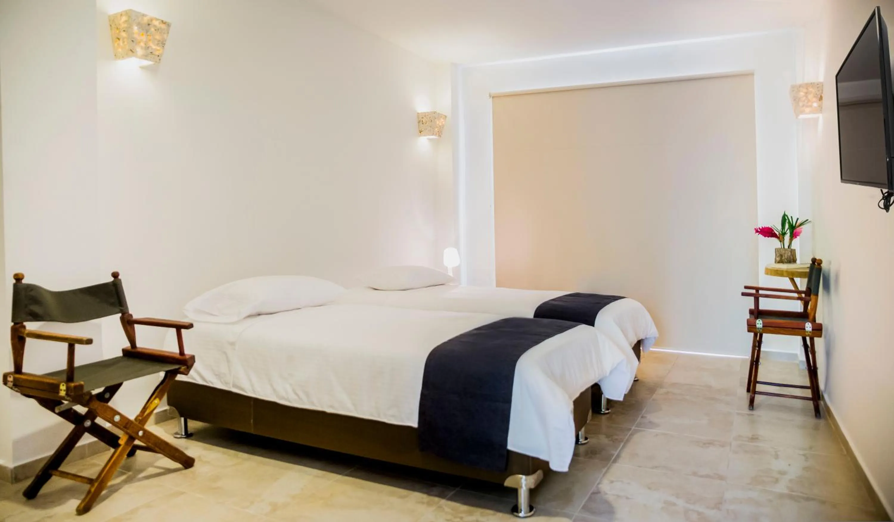 Bed in Hotel Restaurante Selva Negra