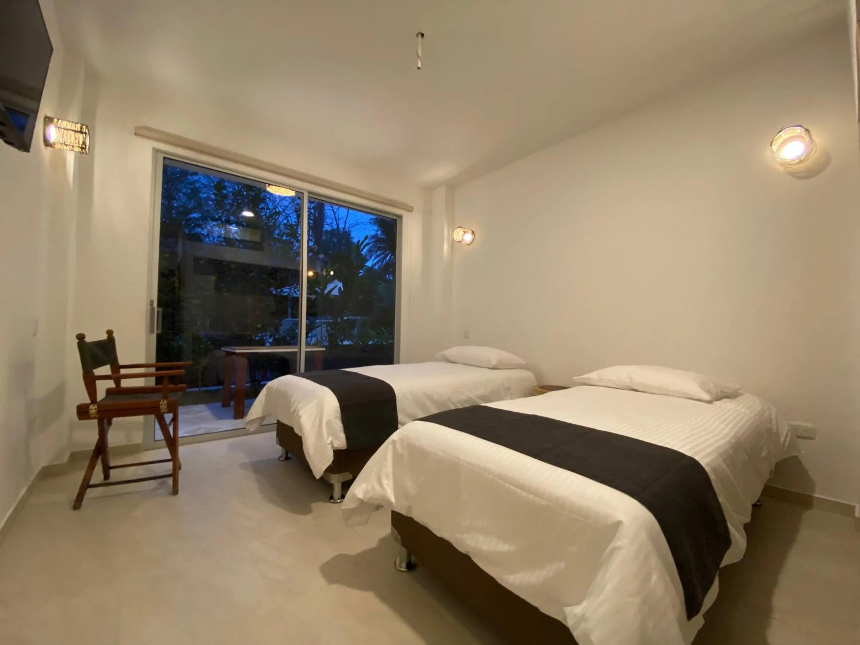 Bed in Hotel Restaurante Selva Negra