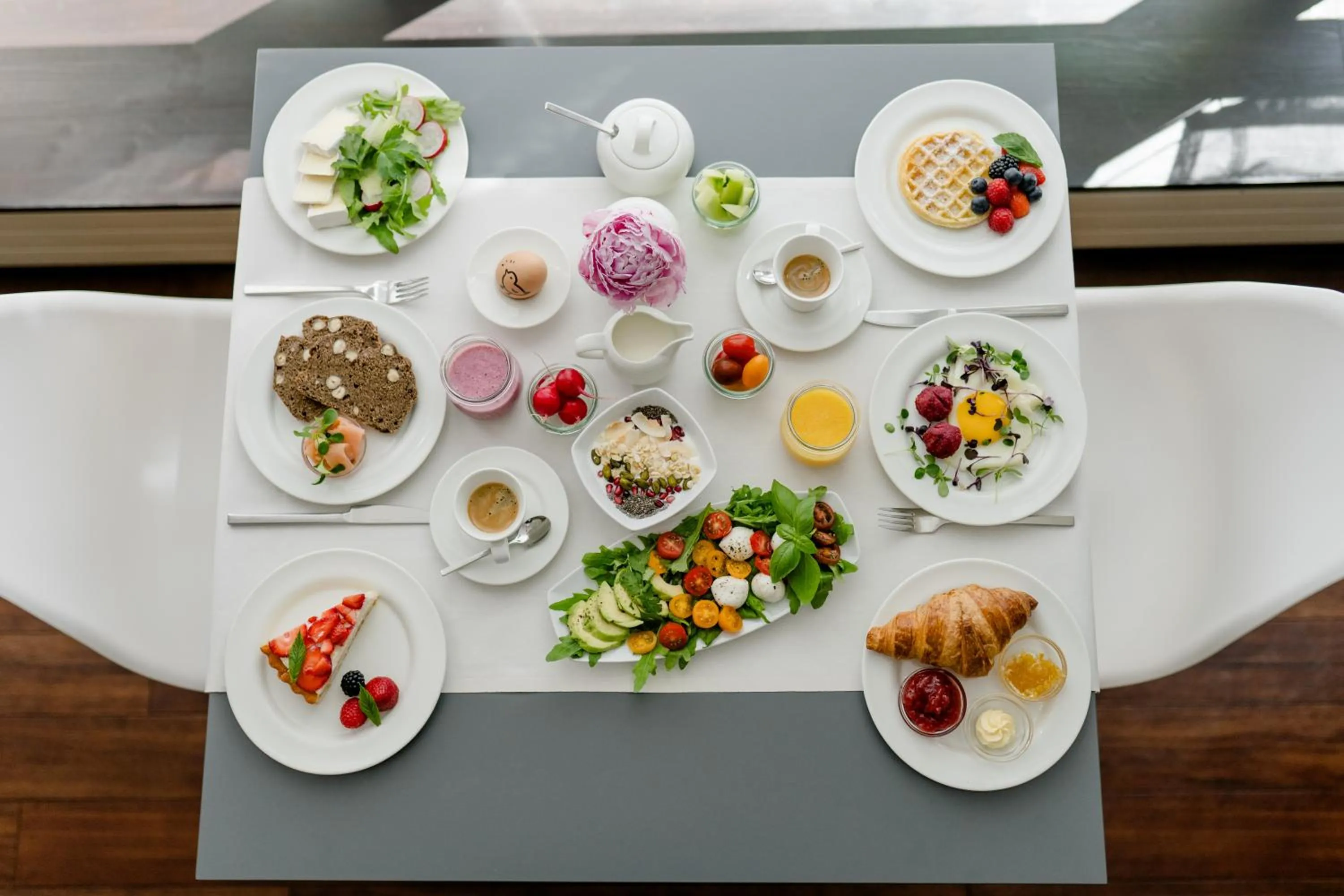 Breakfast in Auszeit Hotel Düsseldorf - das Frühstückshotel
