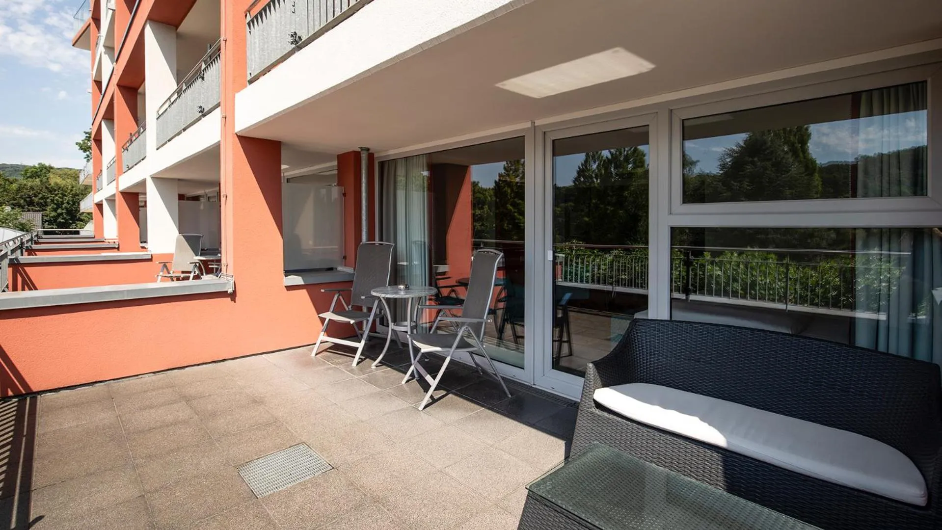 Balcony/Terrace in Ringhotel Zweibruecker Hof