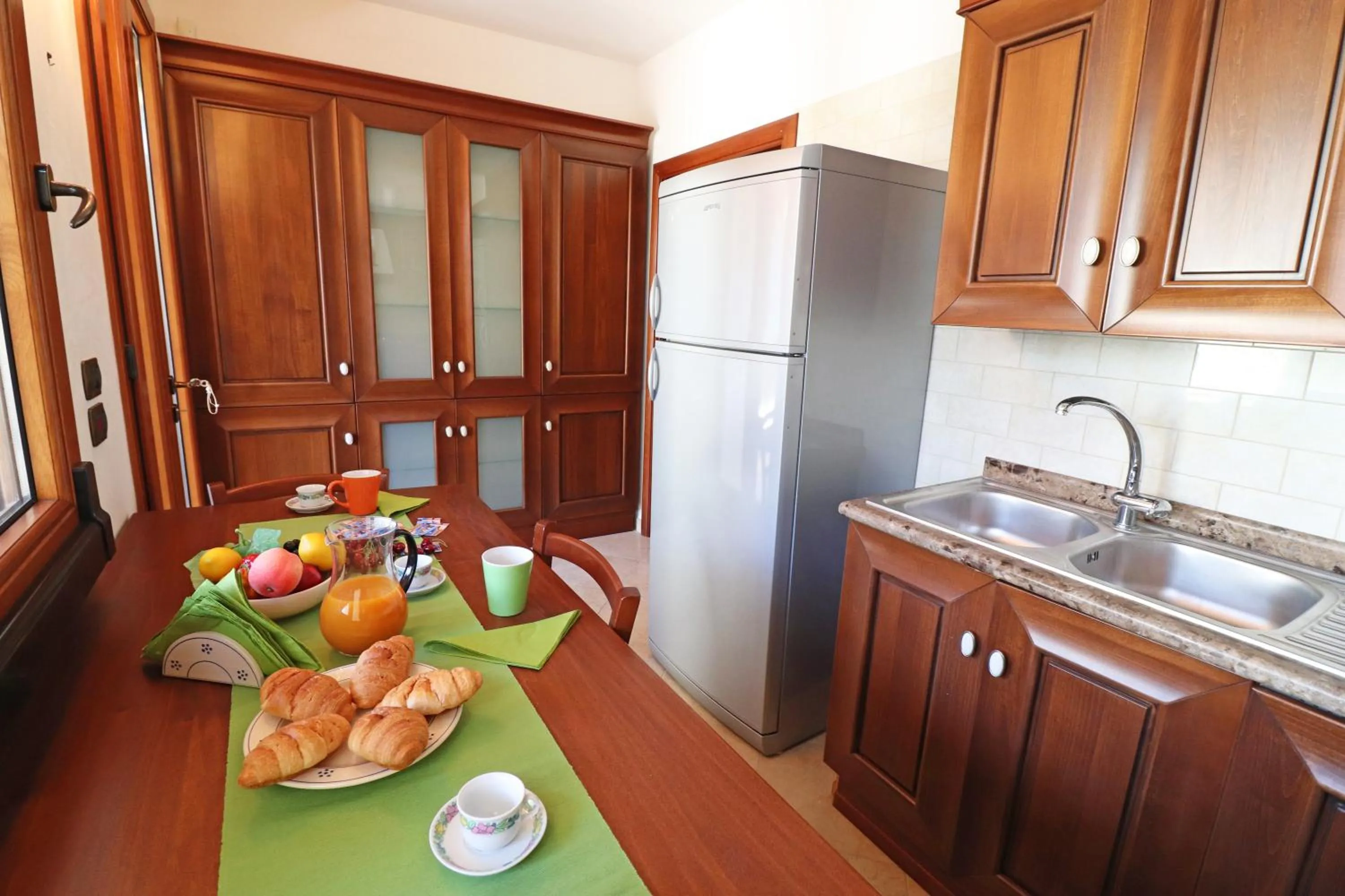 Restaurant/places to eat, Kitchen/Kitchenette in Holiday home Eva to Otranto center 4 places