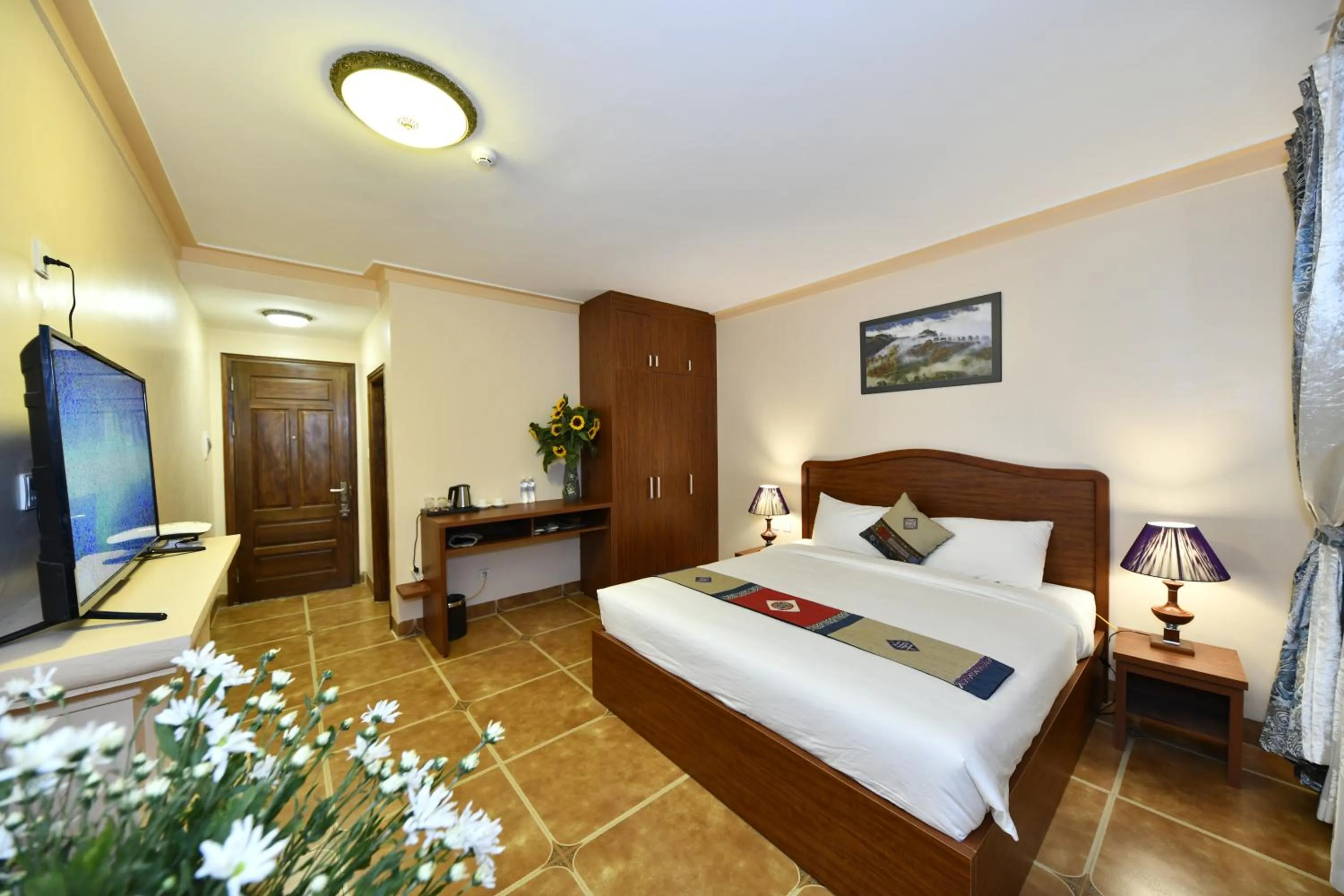 Seating area in Sapa Symphony Hotel