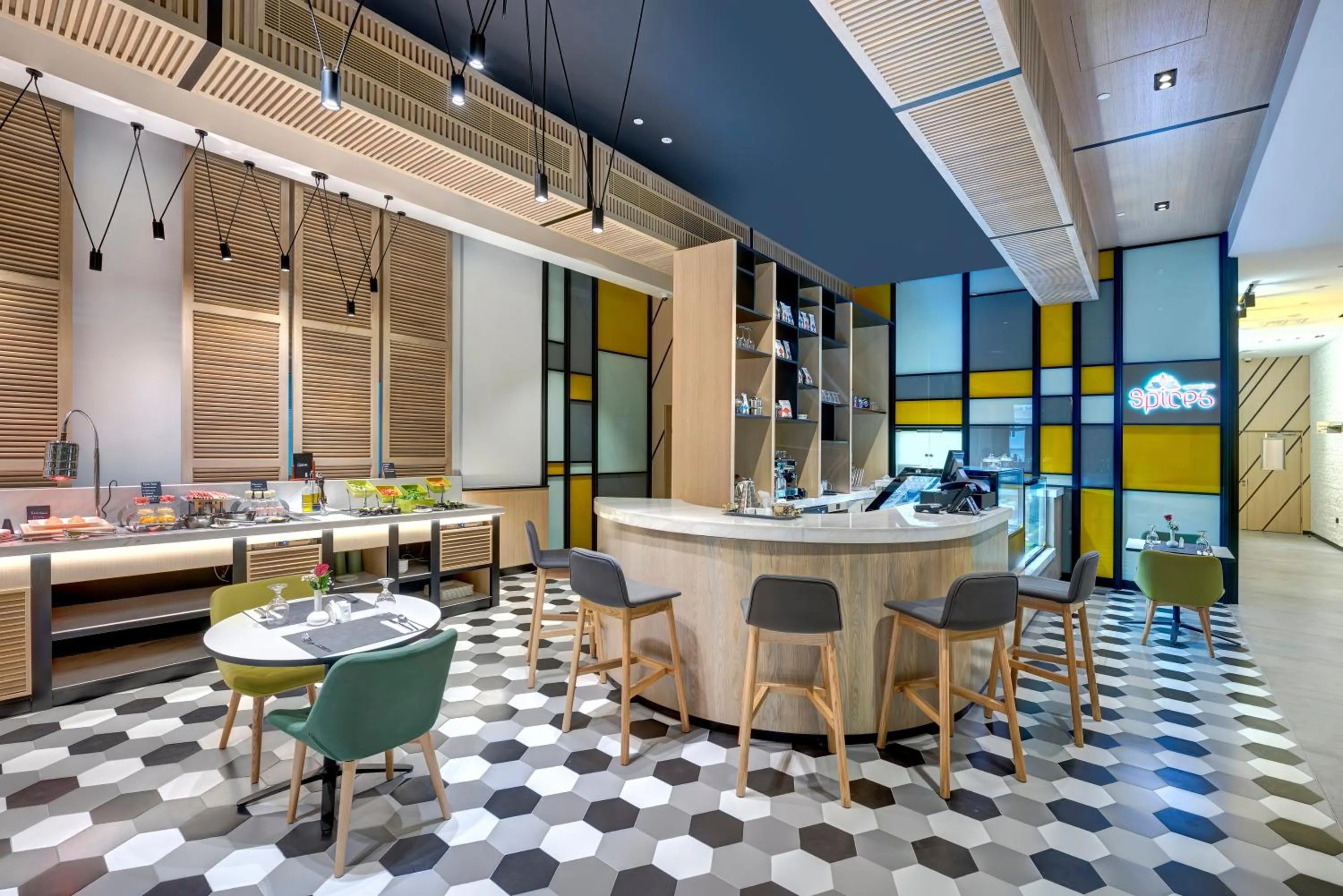 Restaurant/places to eat in URBAN Al Khoory Hotel