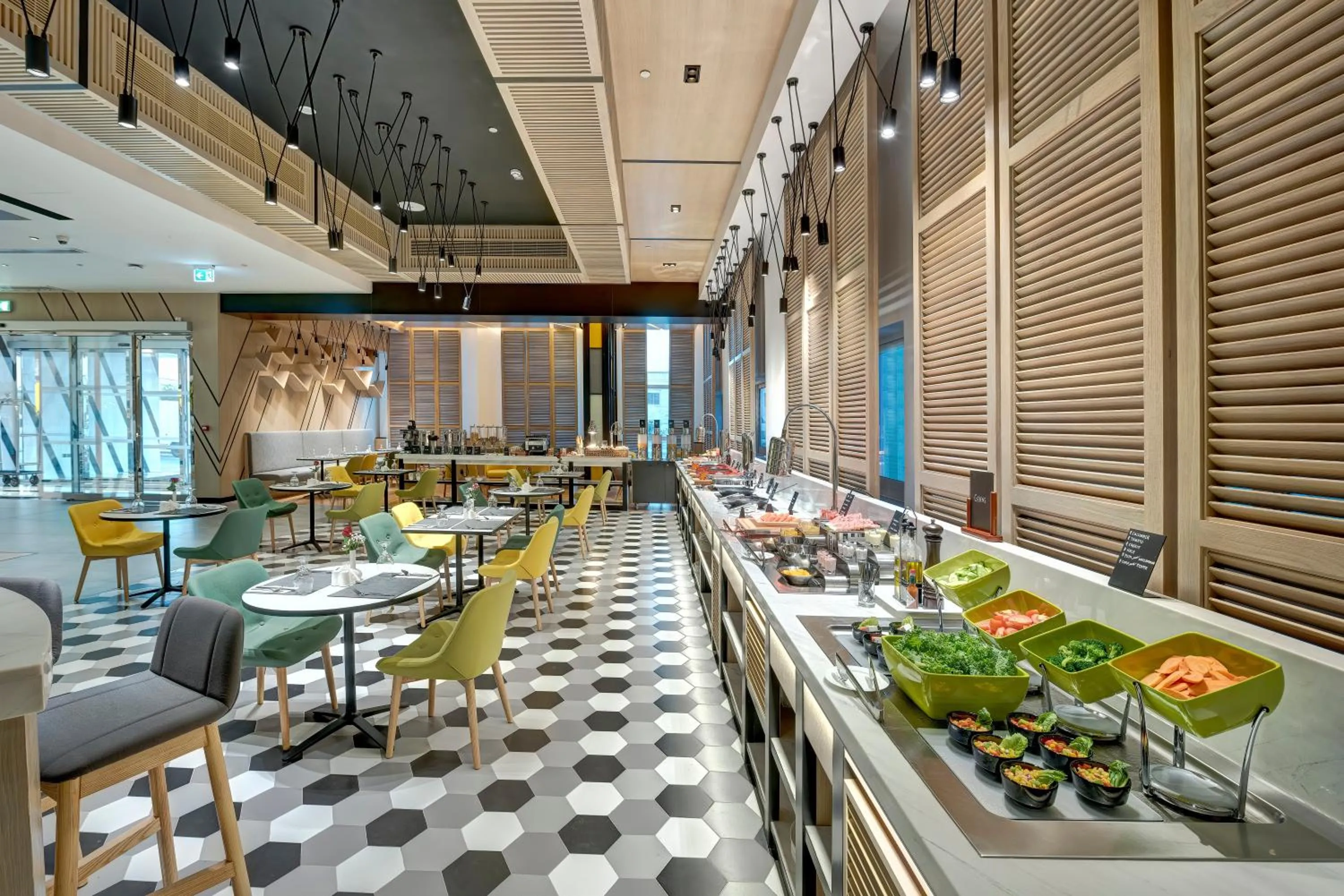 Restaurant/places to eat in URBAN Al Khoory Hotel