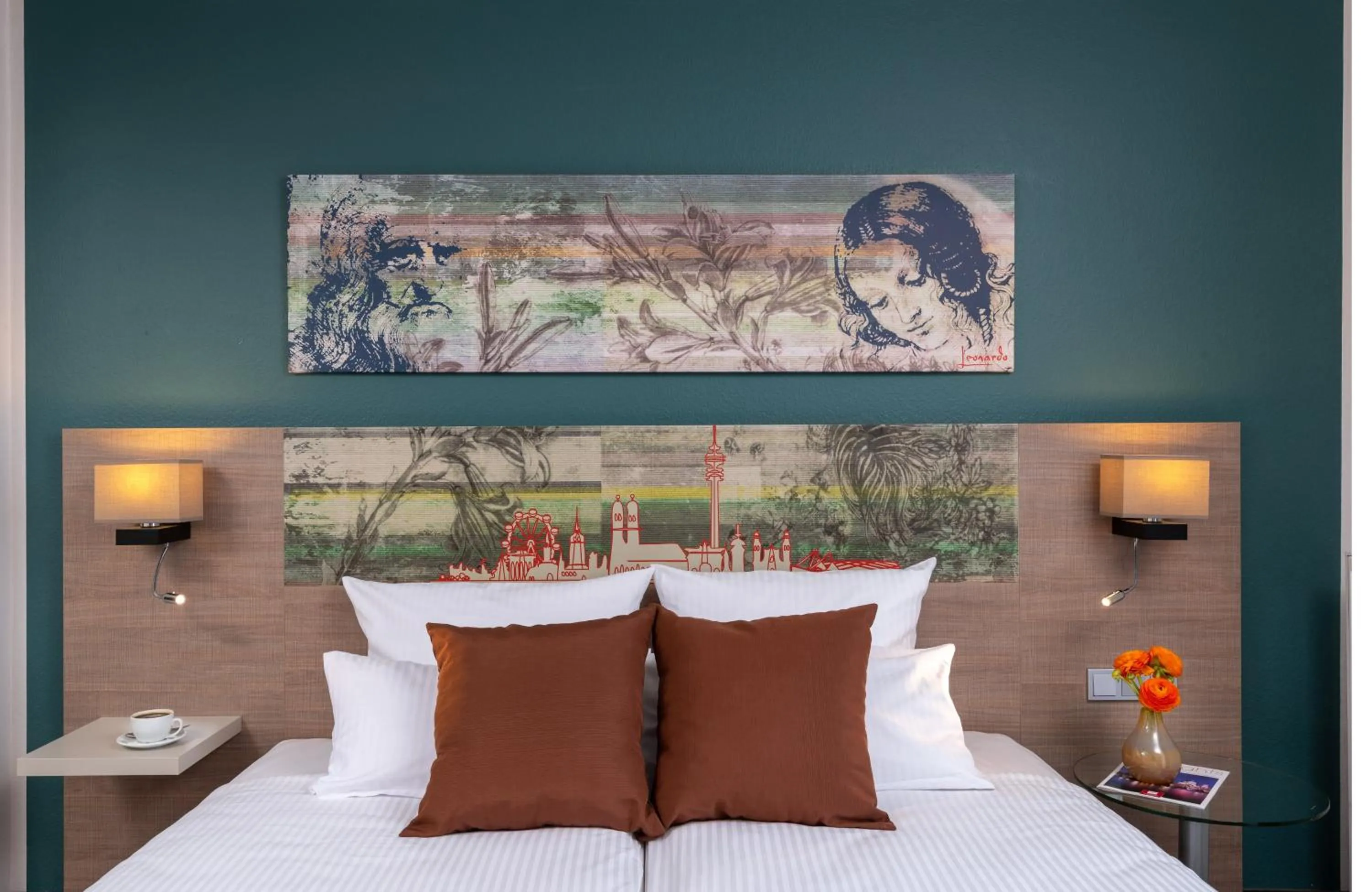 Photo of the whole room, Bed in Leonardo Hotel Munich City Olympiapark