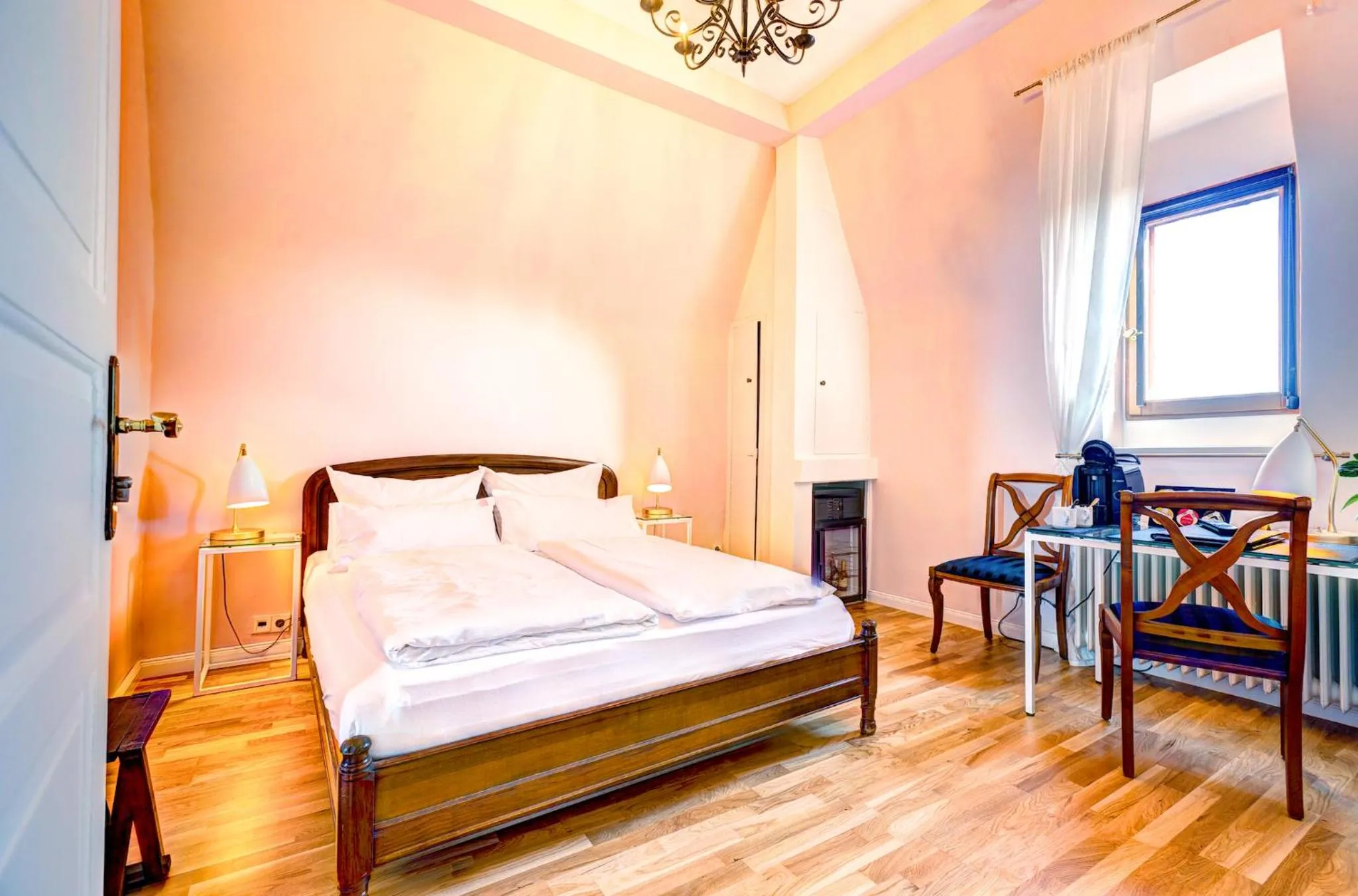 Bed in Hotel Villa Königsgarten