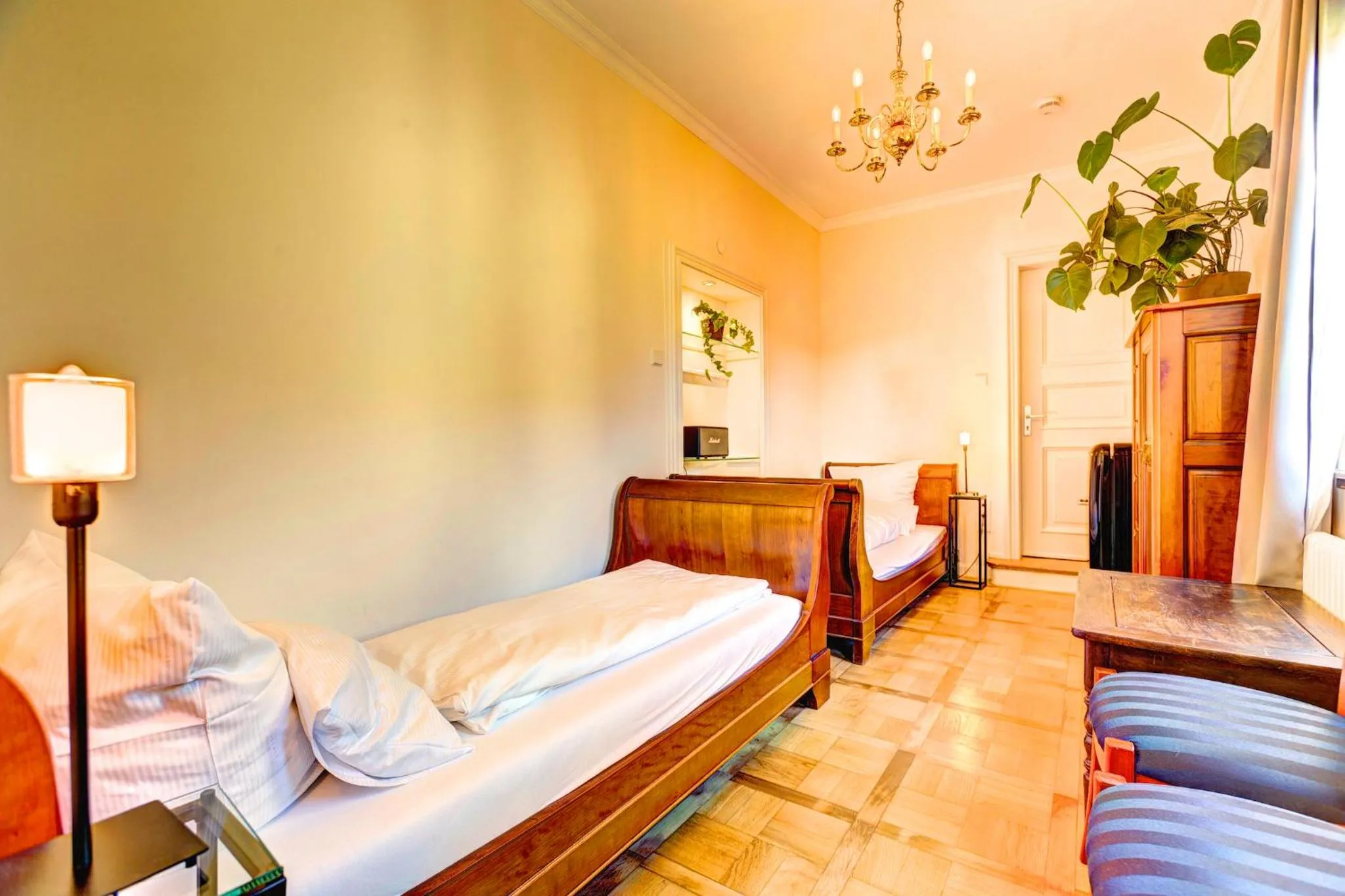 Bed in Hotel Villa Königsgarten