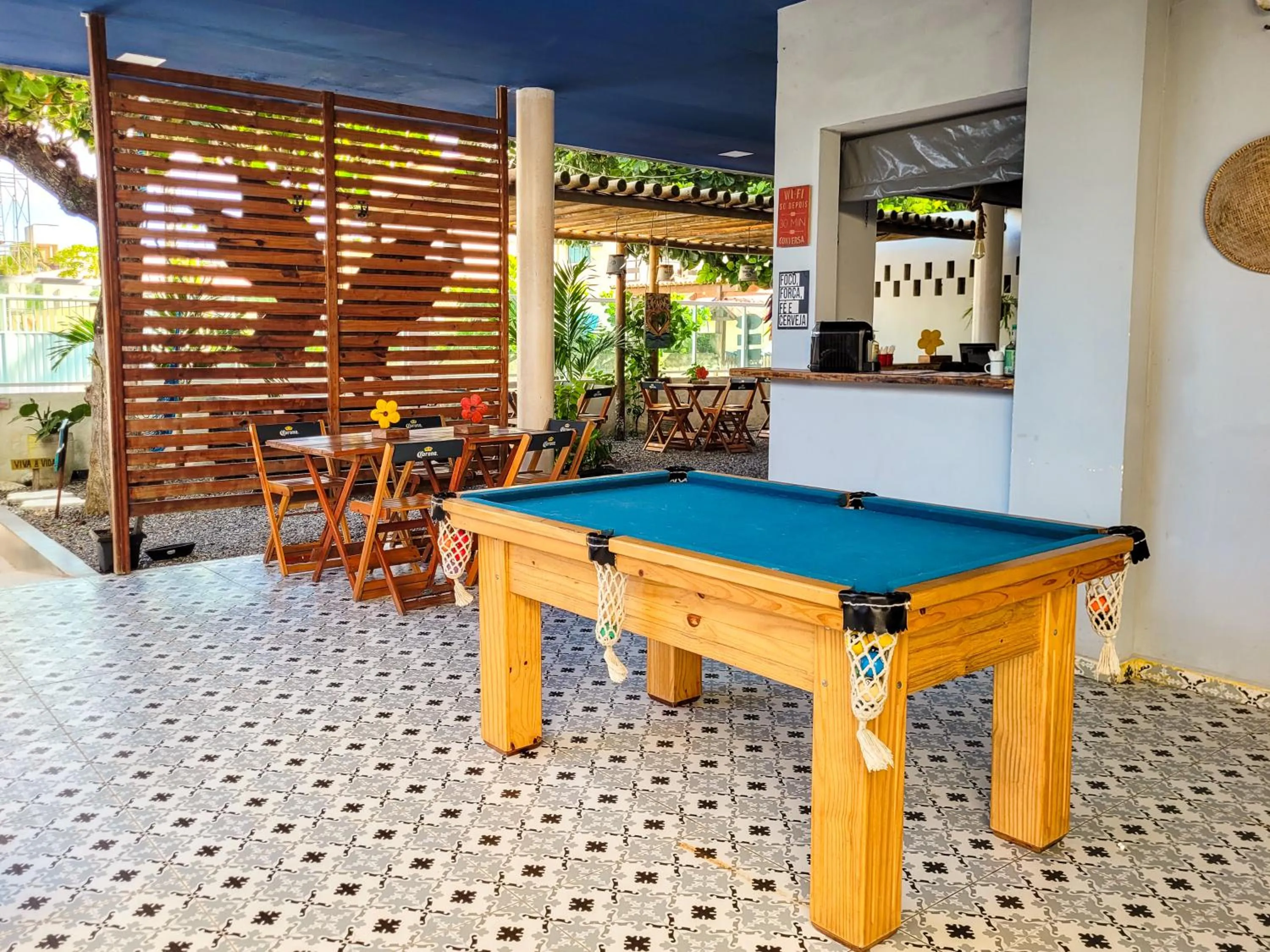 Billiard in Pousada Maresia Unique Beira Mar