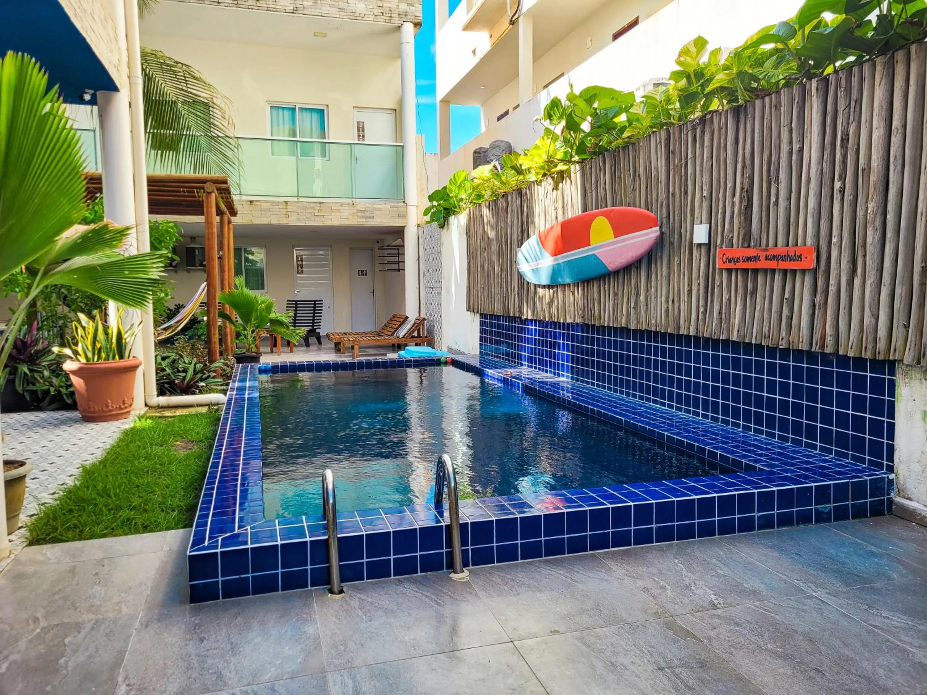 Pool view in Pousada Maresia Unique Beira Mar