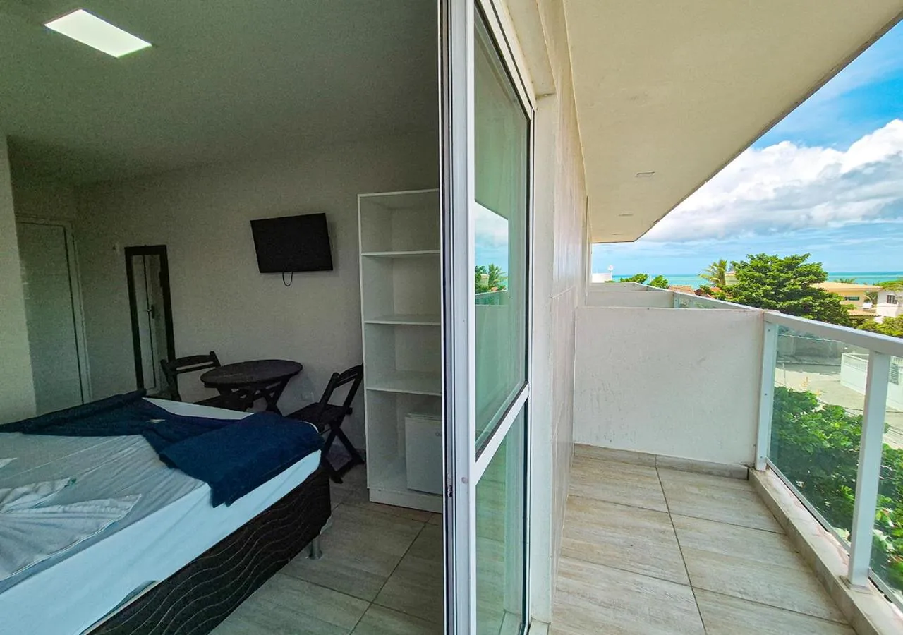 View (from property/room), Bed in Pousada Maresia Unique Beira Mar