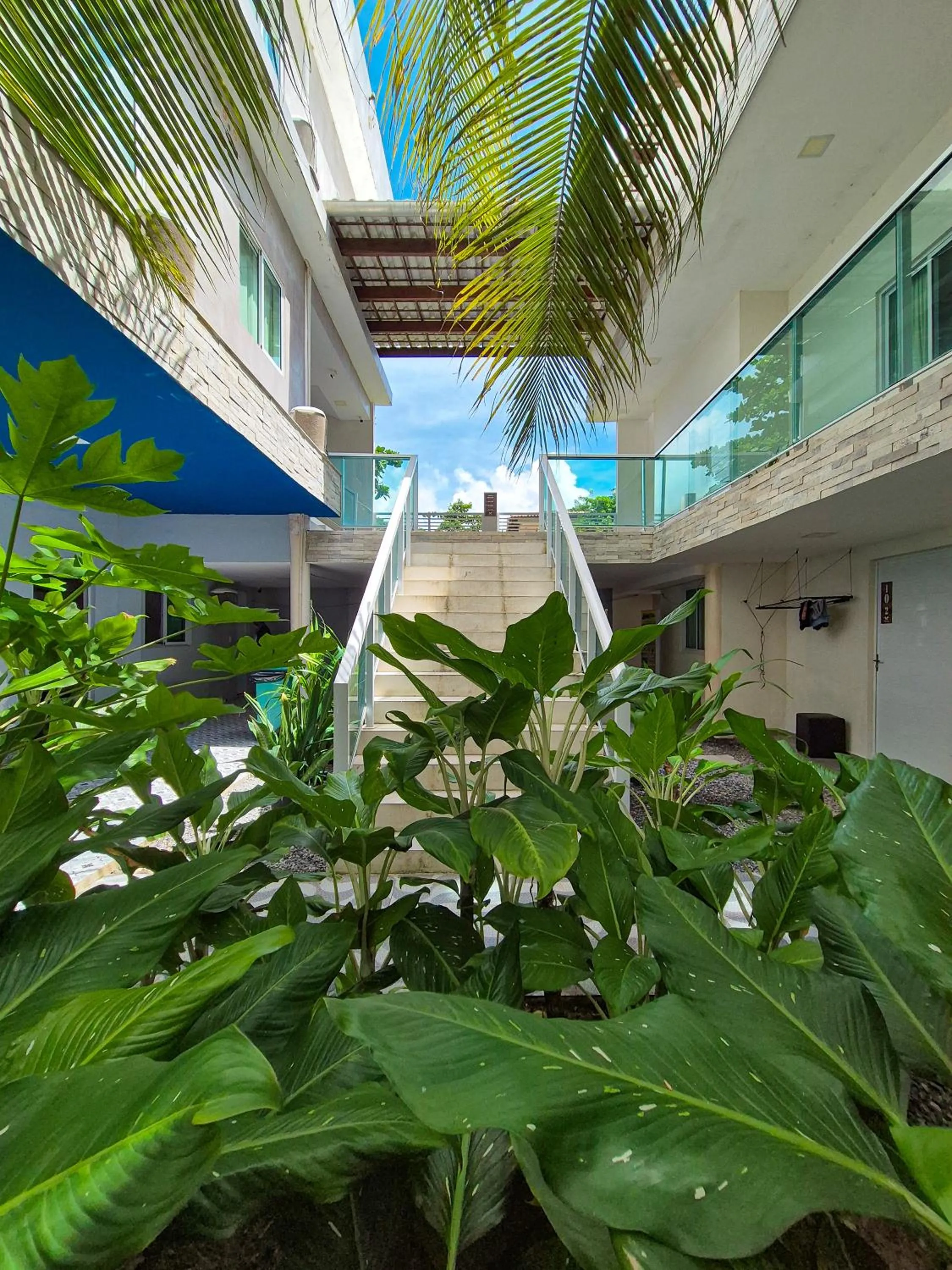 Garden view in Pousada Maresia Unique Beira Mar