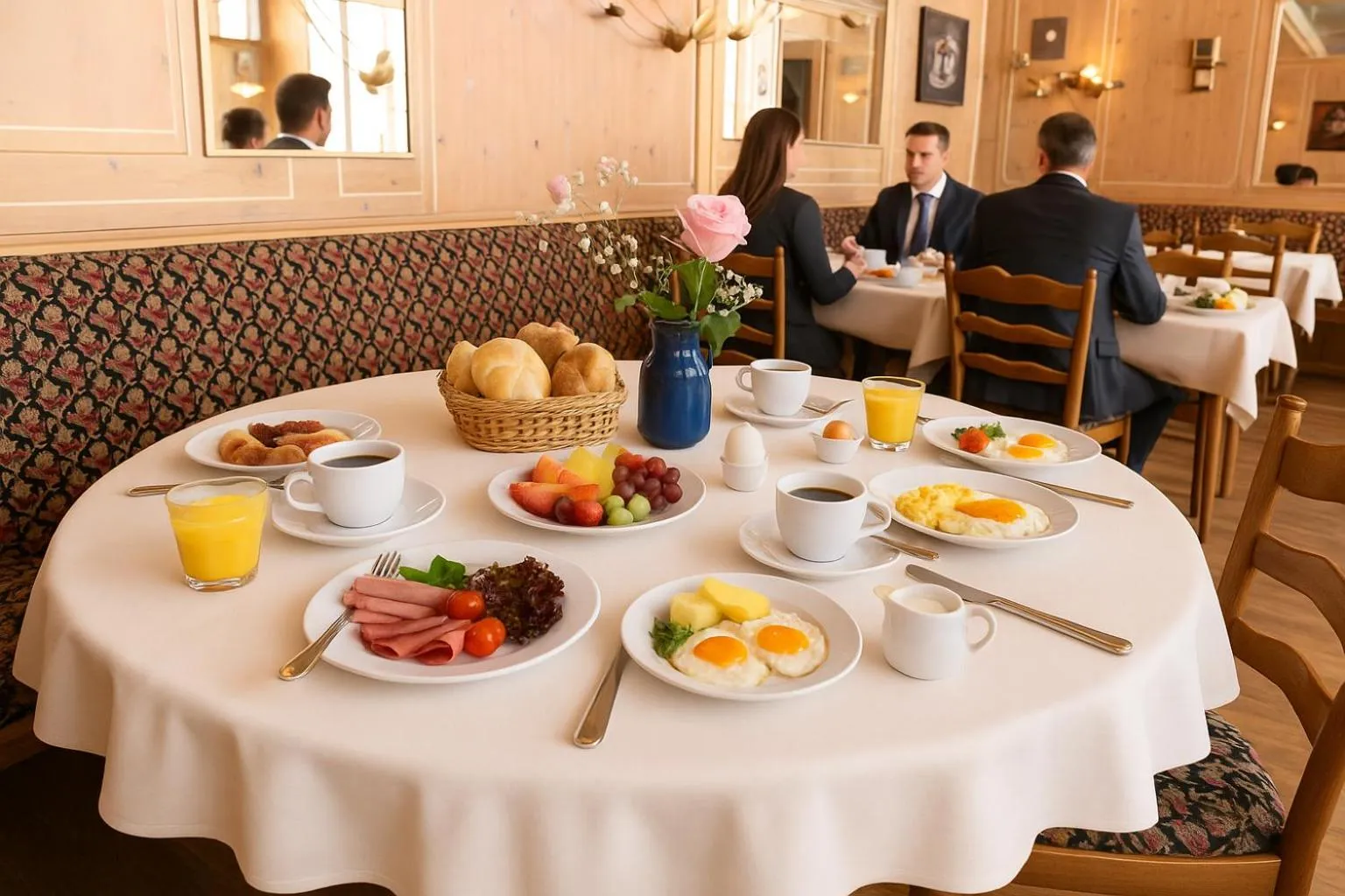 Breakfast in Hotel Daucher