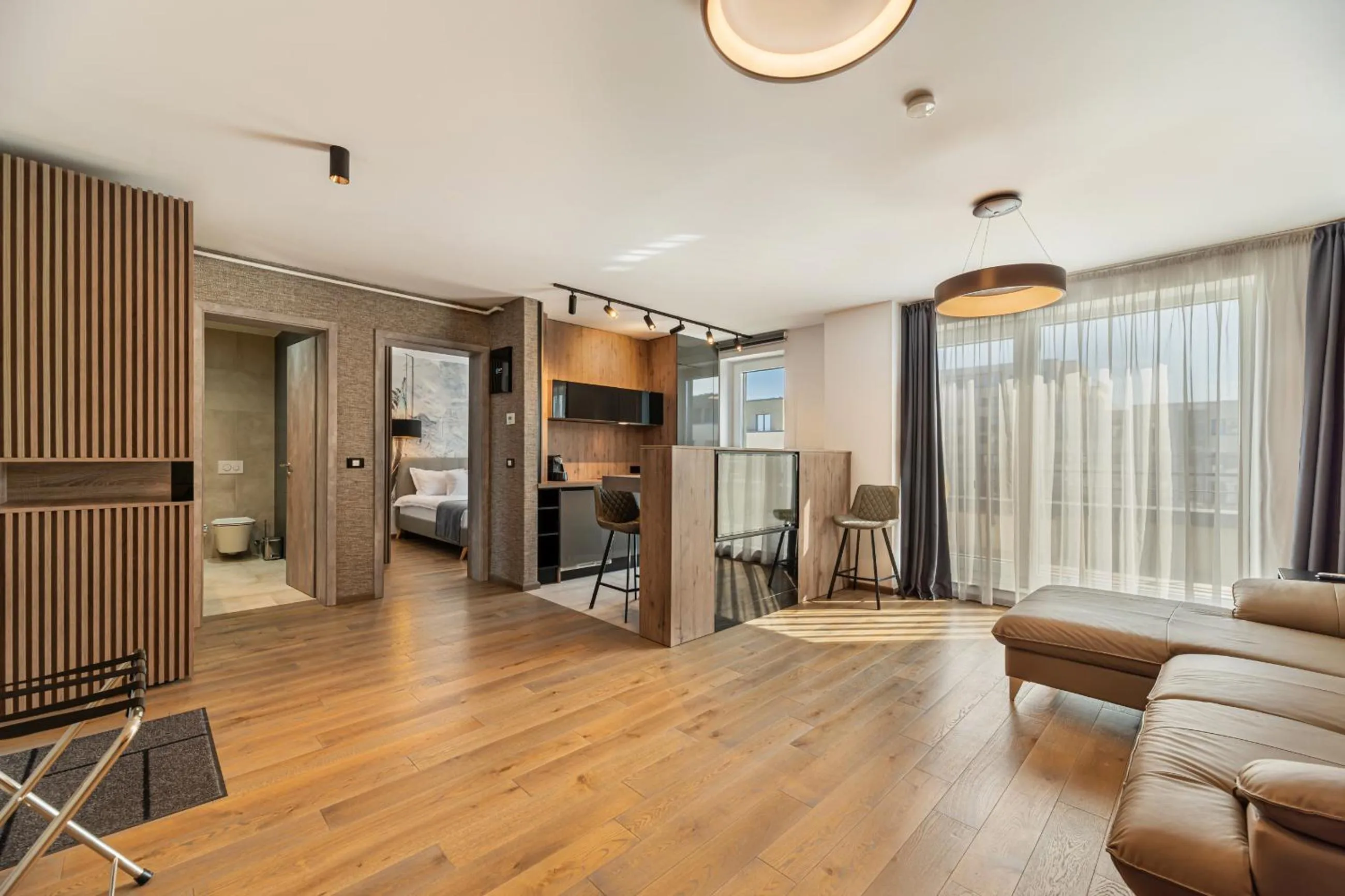 Bed in Promenada Studios