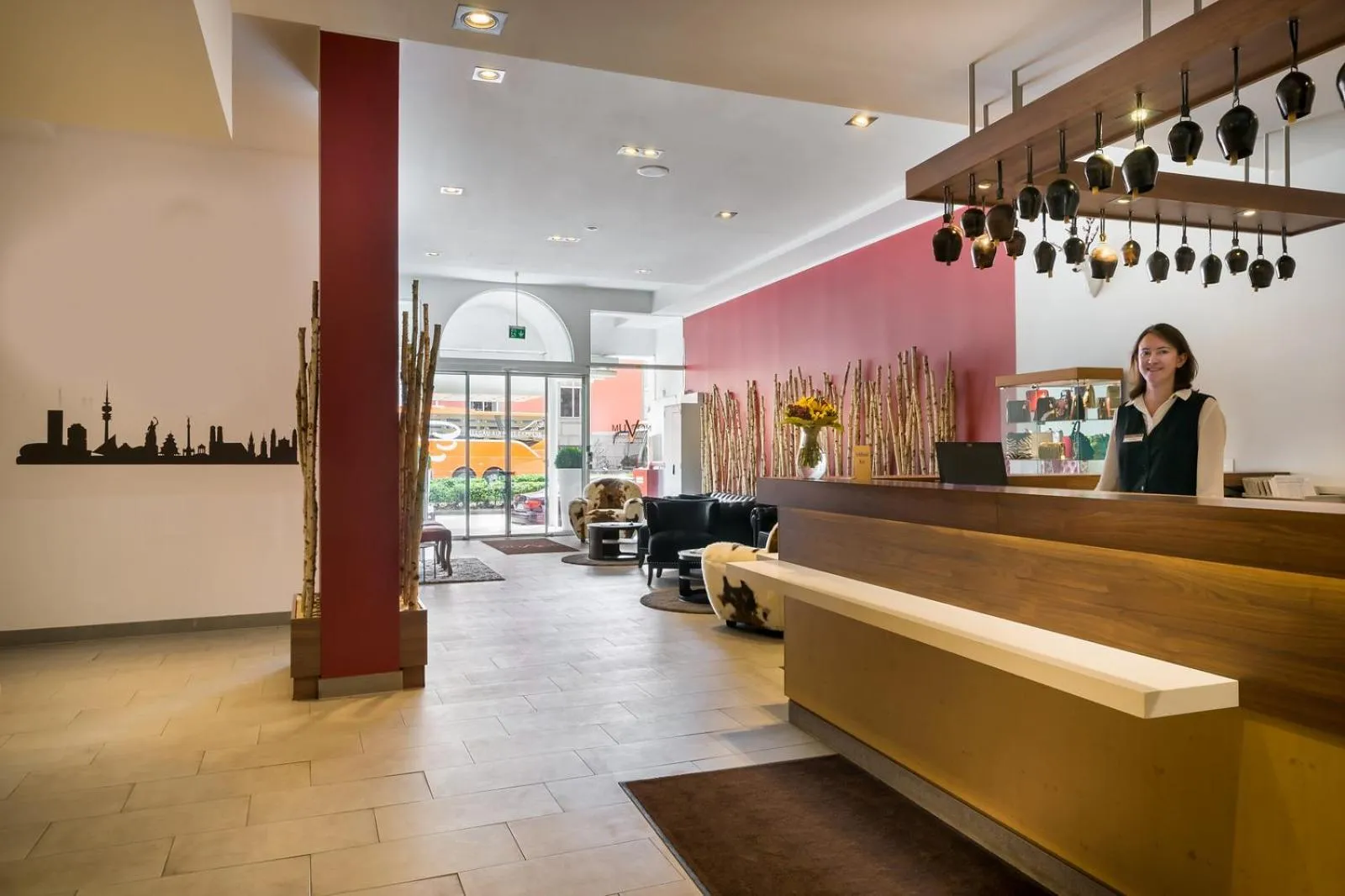 Lobby or reception in Sure Hotel by Best Western Muenchen Hauptbahnhof