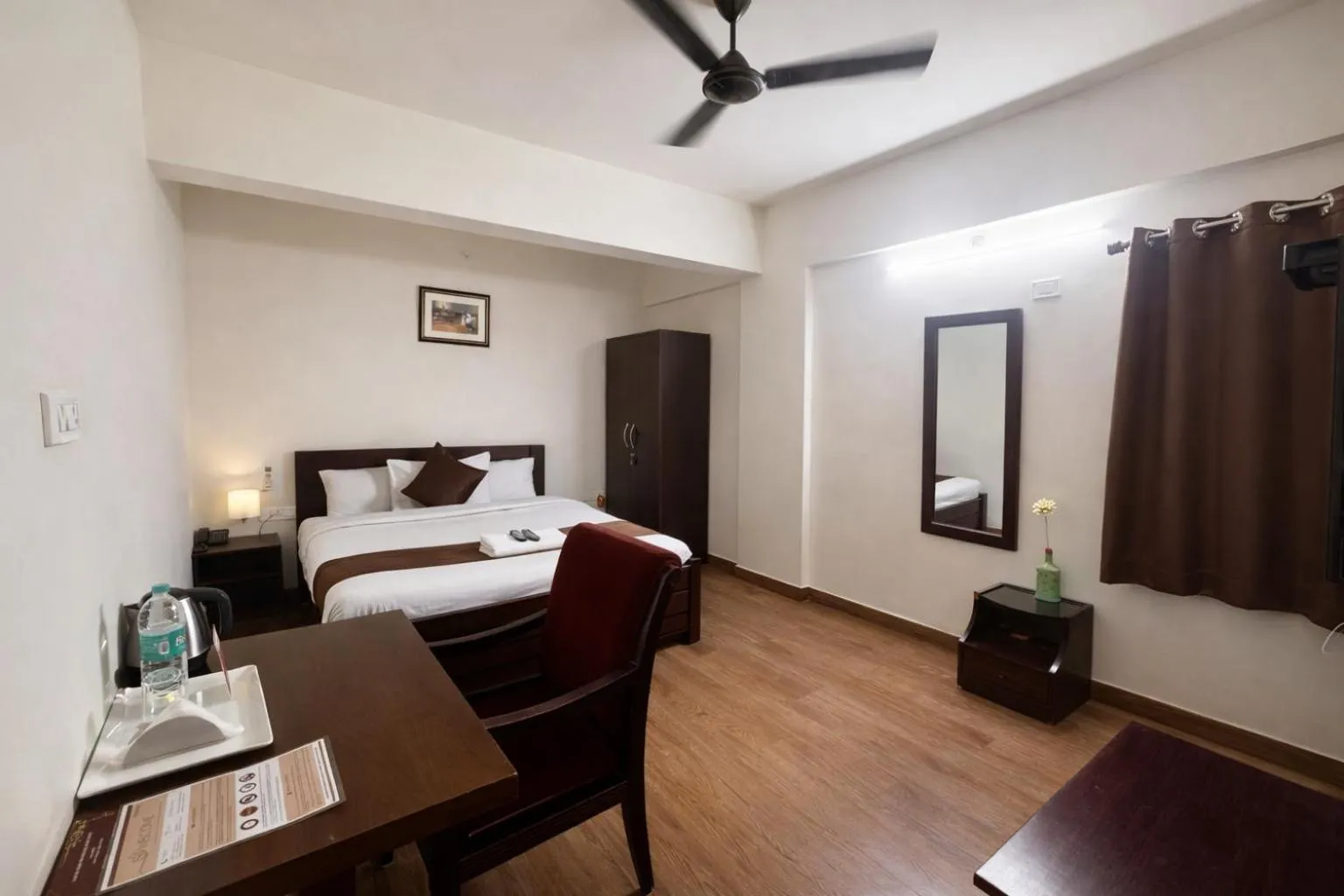 Bed in Coffee Bean Inn