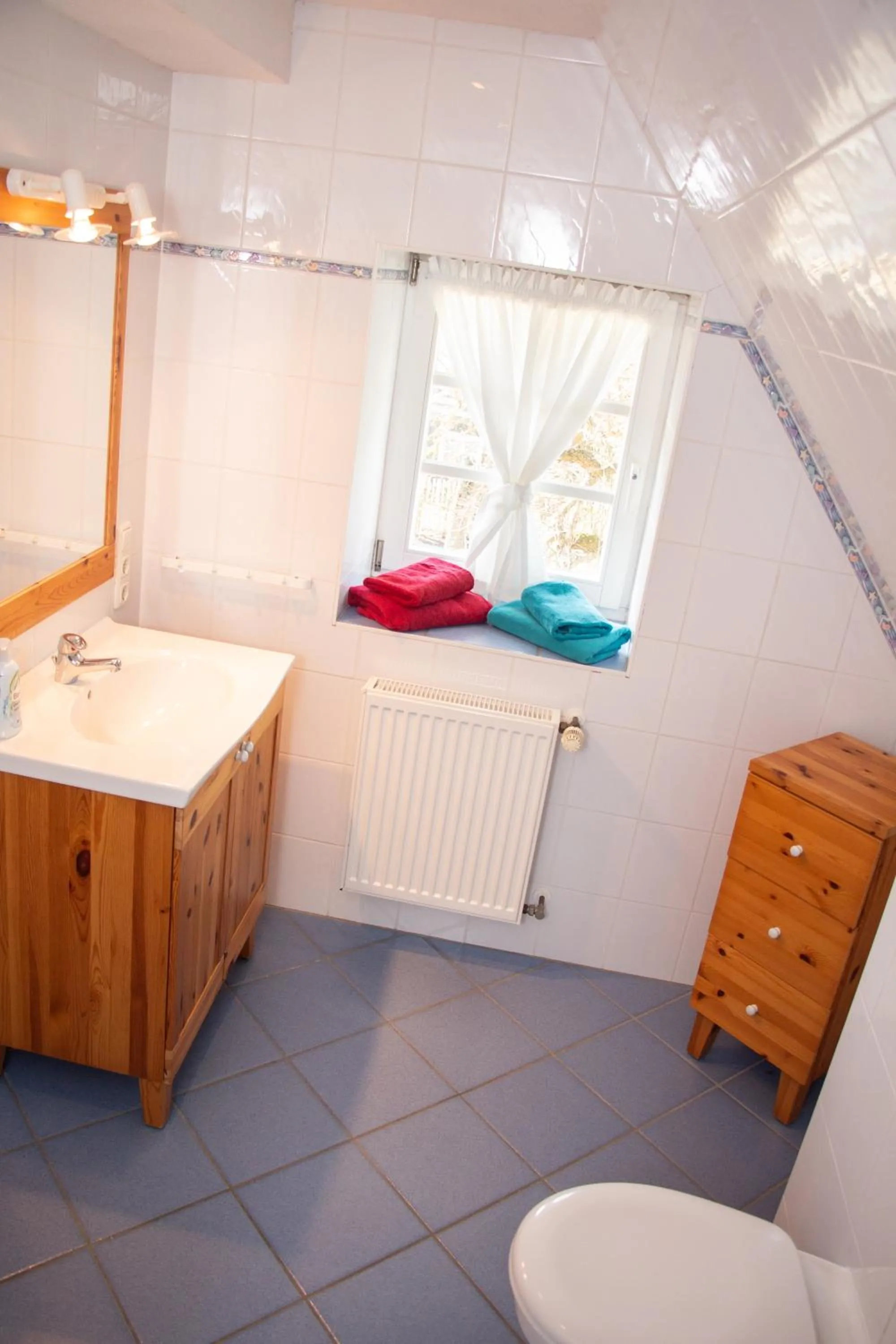 Bathroom in Reet und Meer Beckerwitz