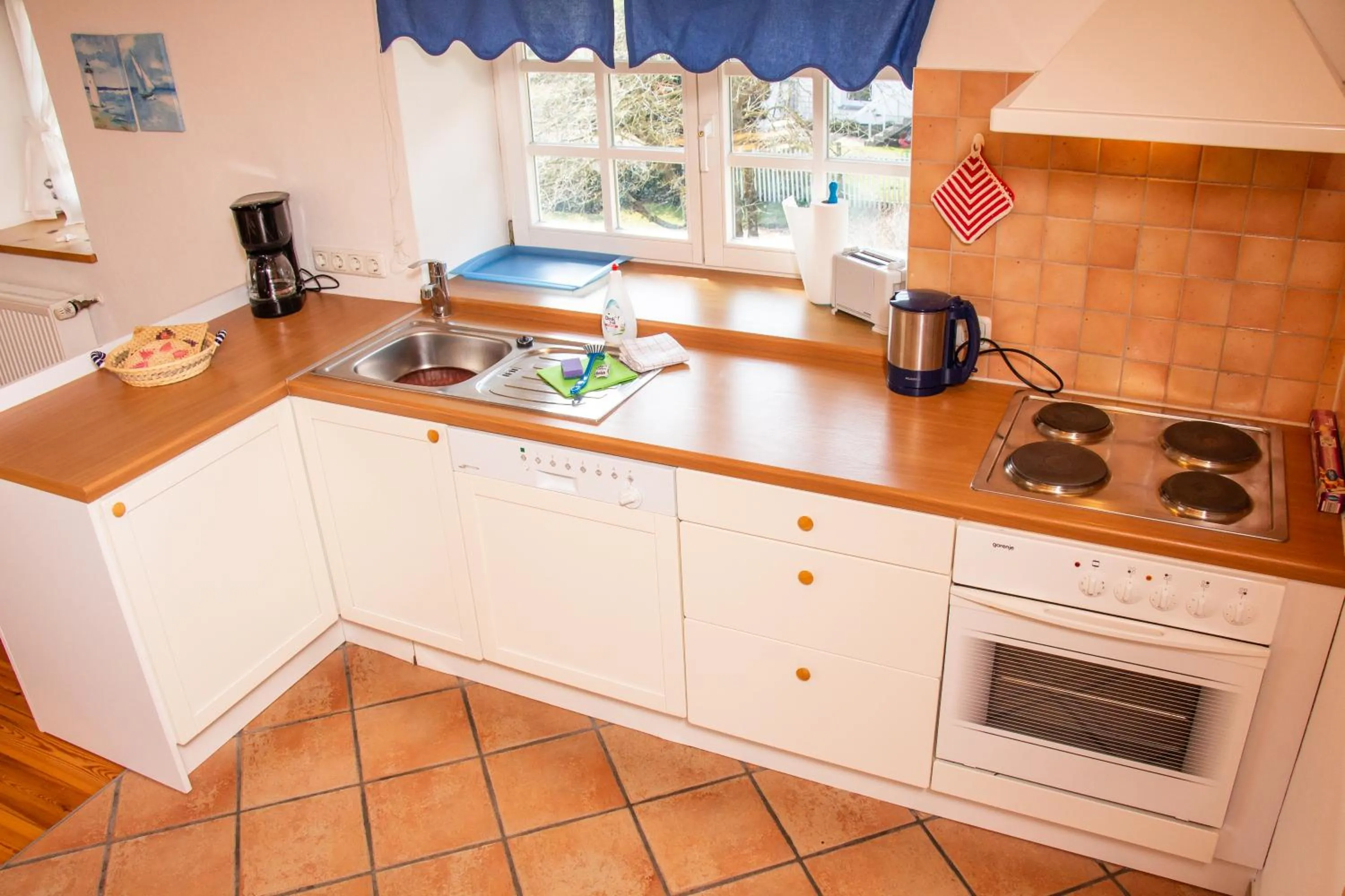 Kitchen or kitchenette in Reet und Meer Beckerwitz