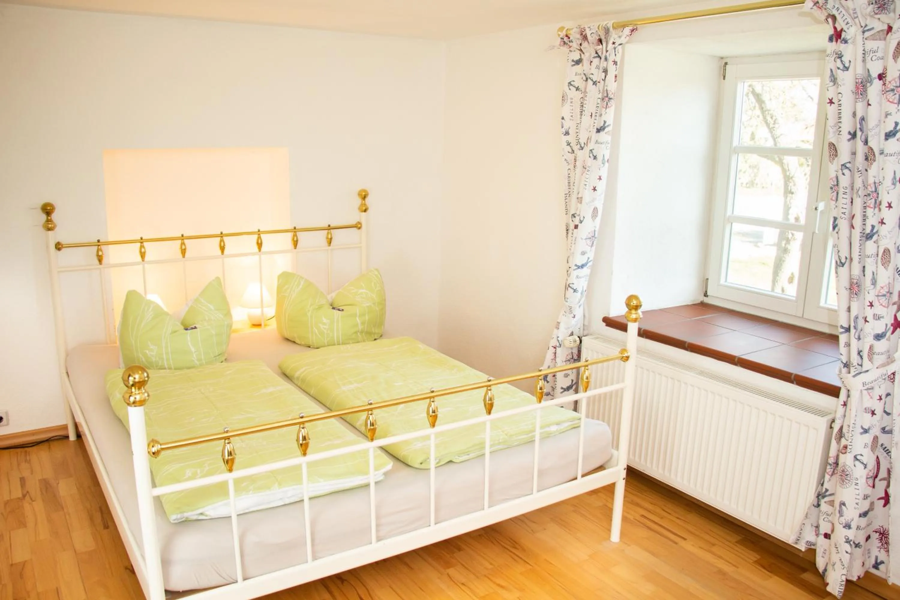 Bedroom, Bed in Reet und Meer Beckerwitz