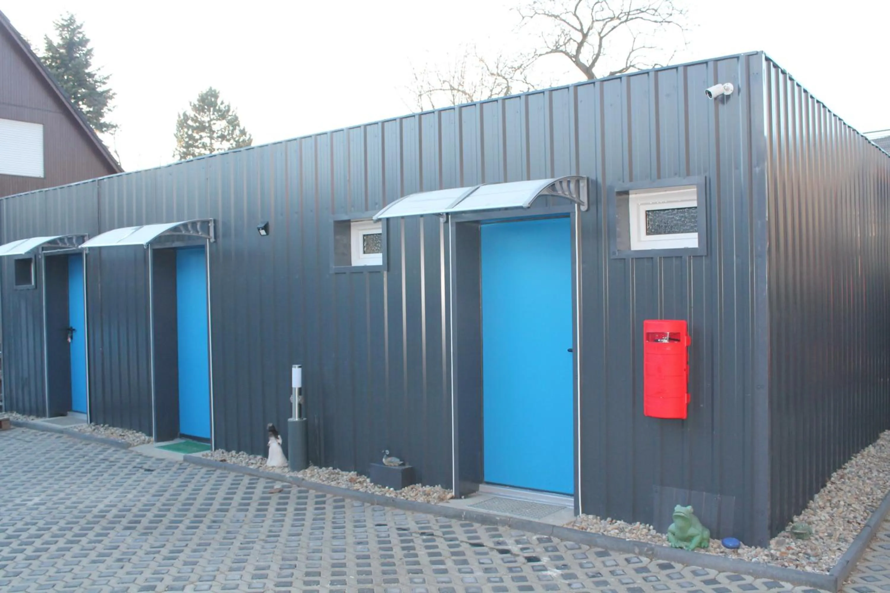 Patio in Motel Home Berlin