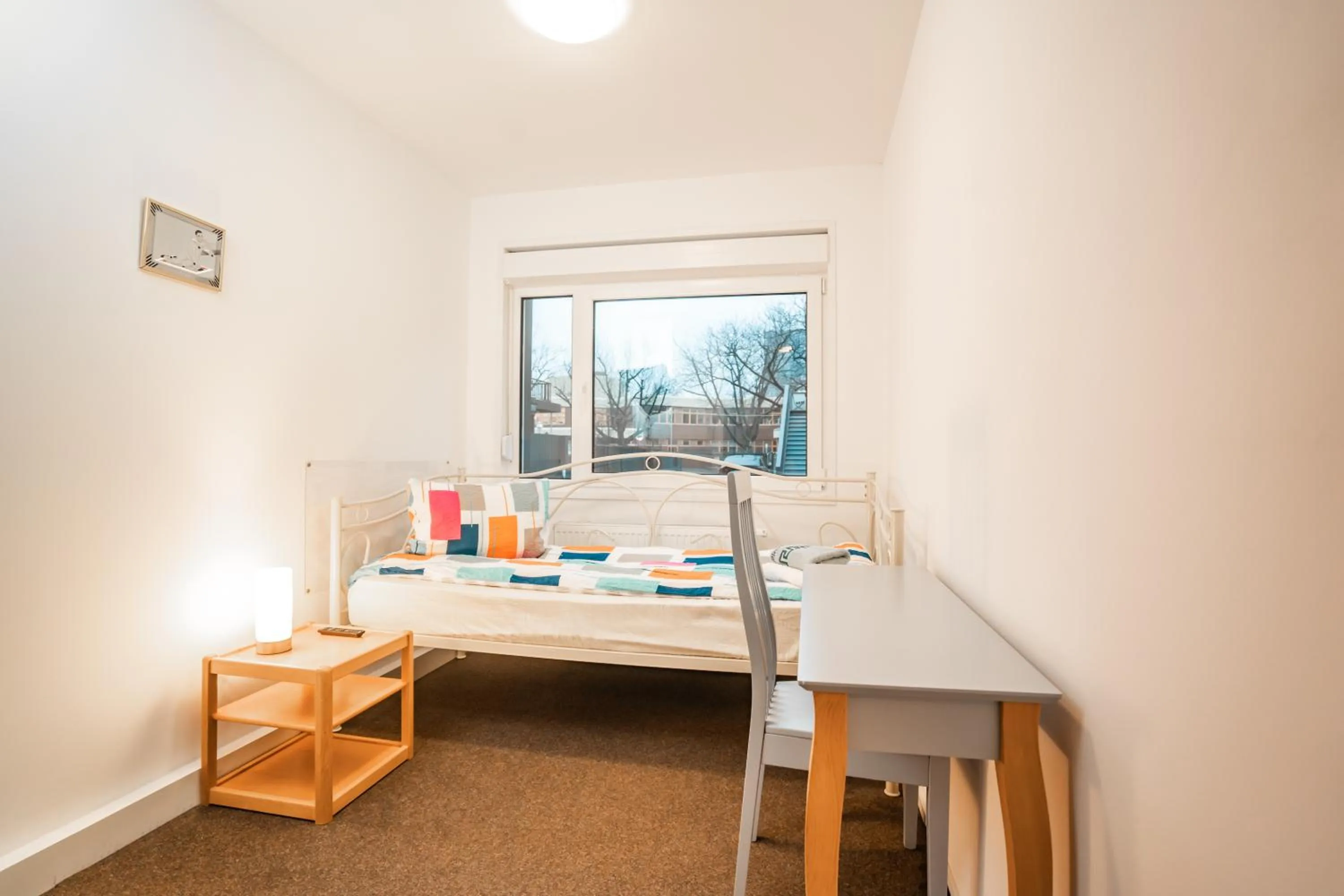 Bed in Motel Home Berlin