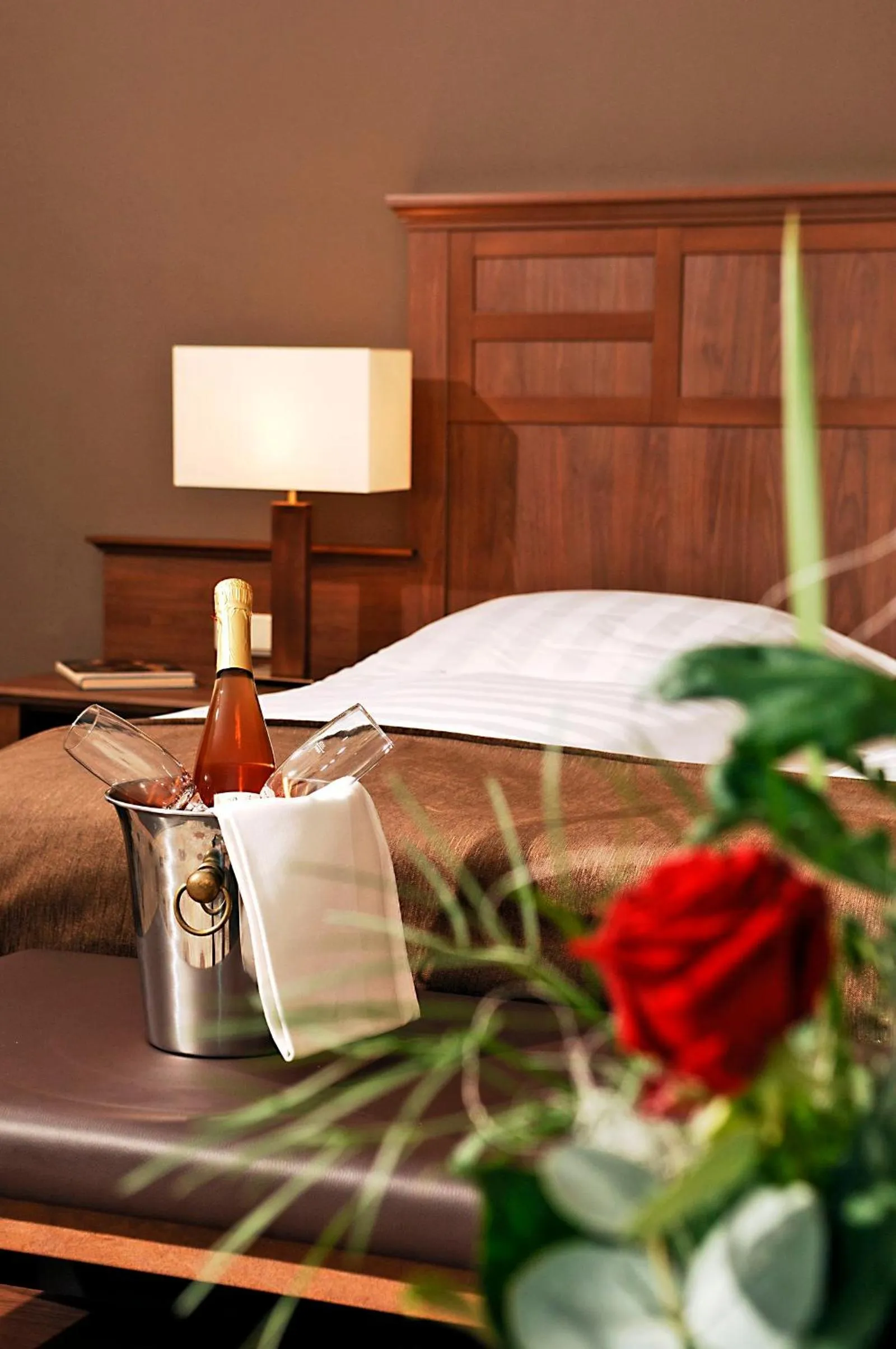 Bed in Hotel BurgGartenpalais