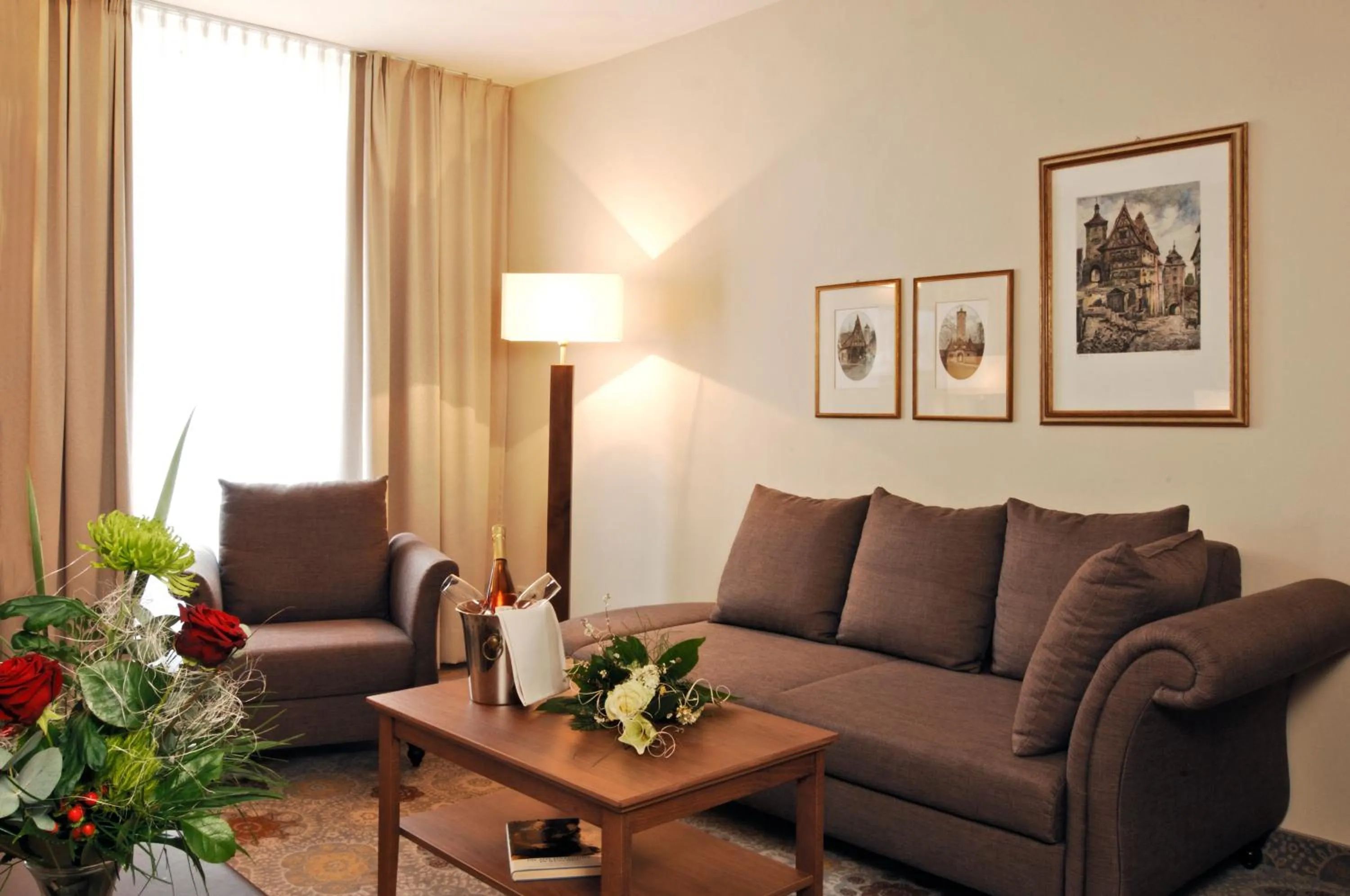 Seating area in Hotel BurgGartenpalais