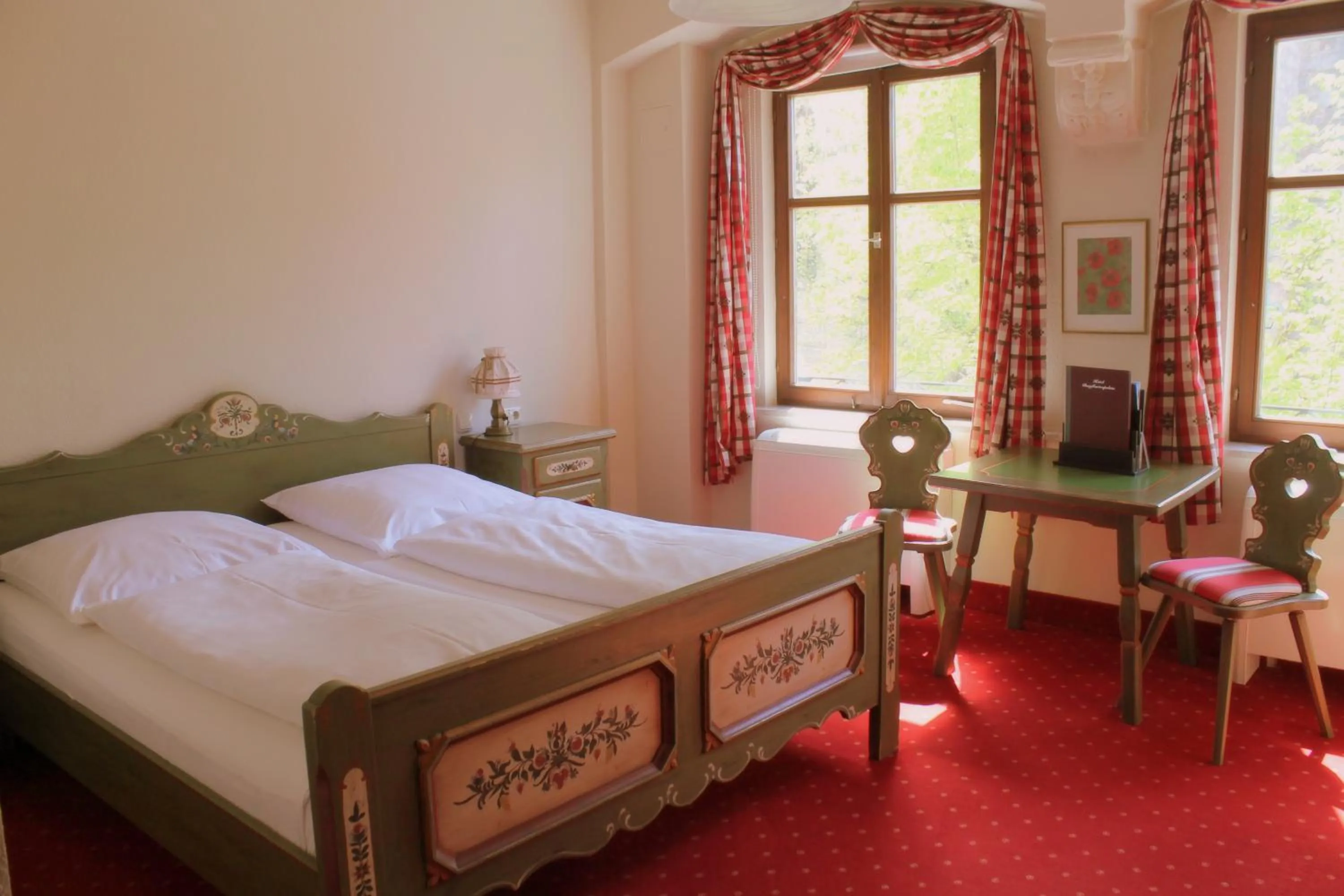 Bed in Hotel BurgGartenpalais