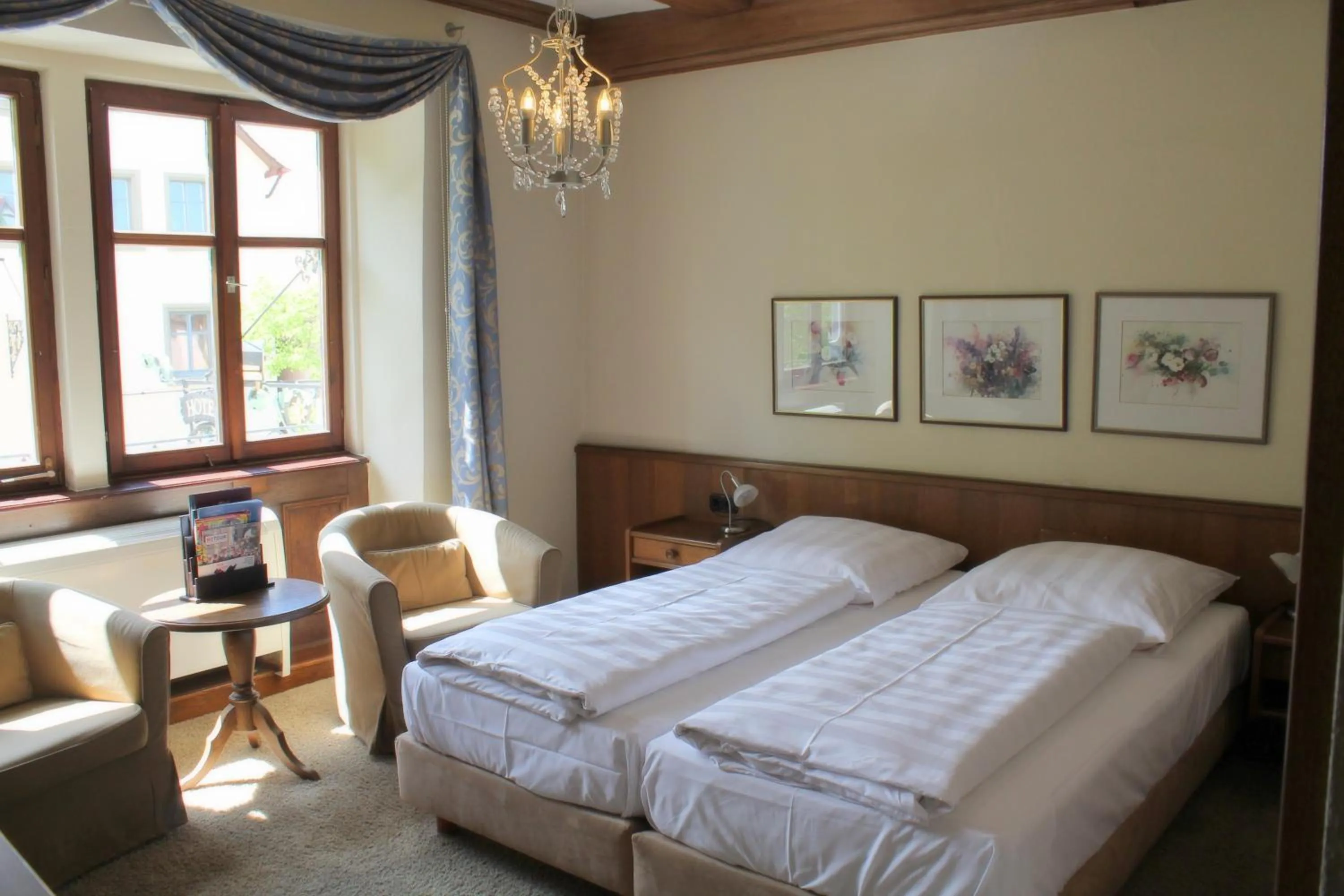 Bed in Hotel BurgGartenpalais