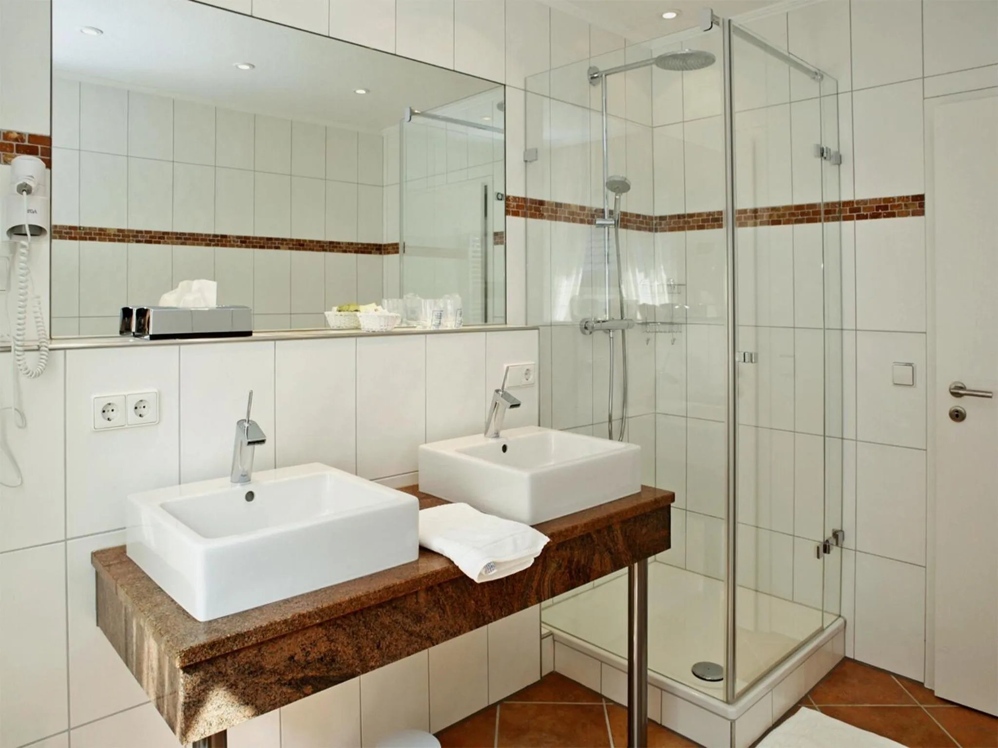 Bathroom in Hotel Engel