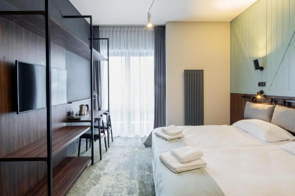 Bed in Hotel J.J. Darboven