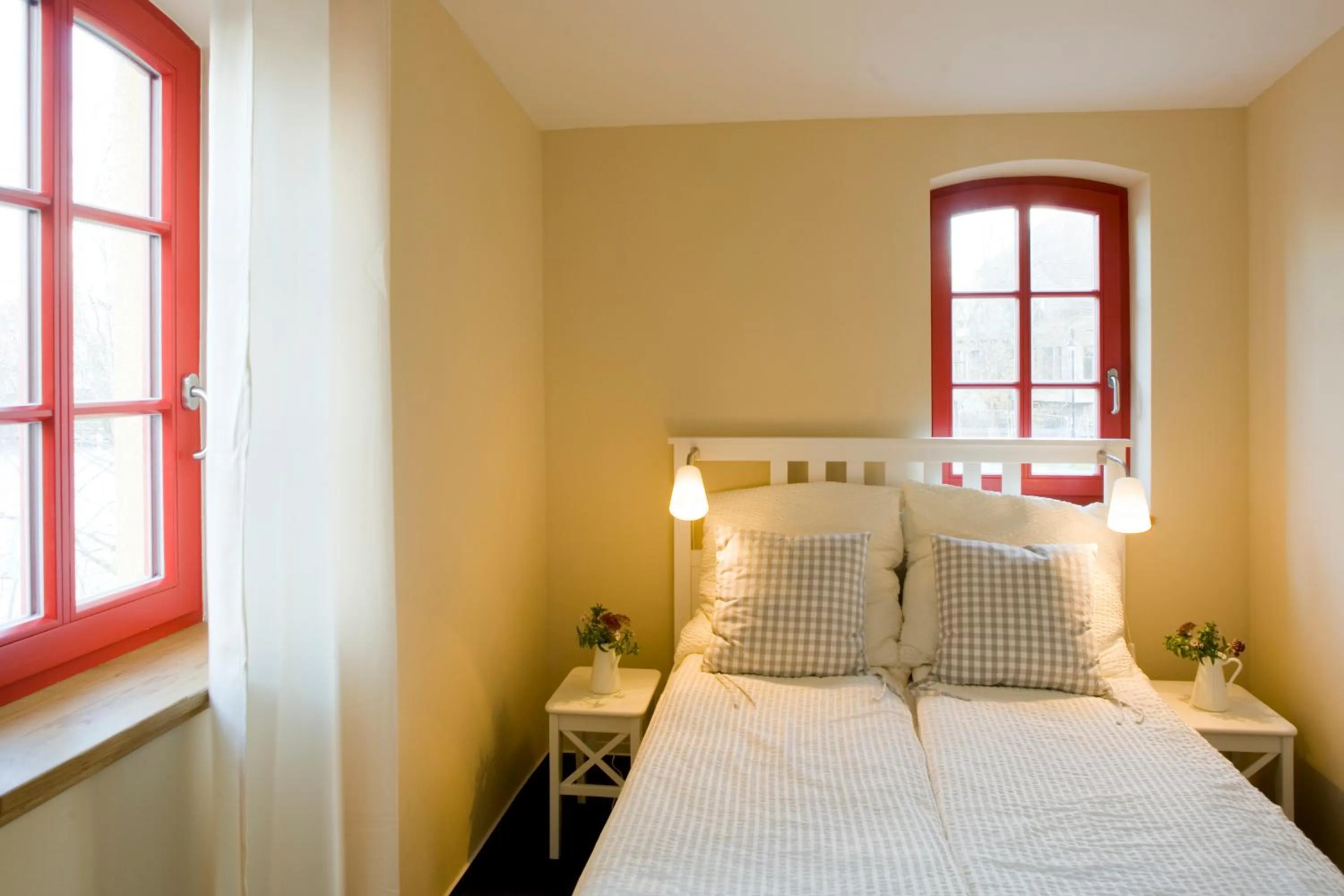 Bedroom, Bed in Kulturgasthof Alte Reederei