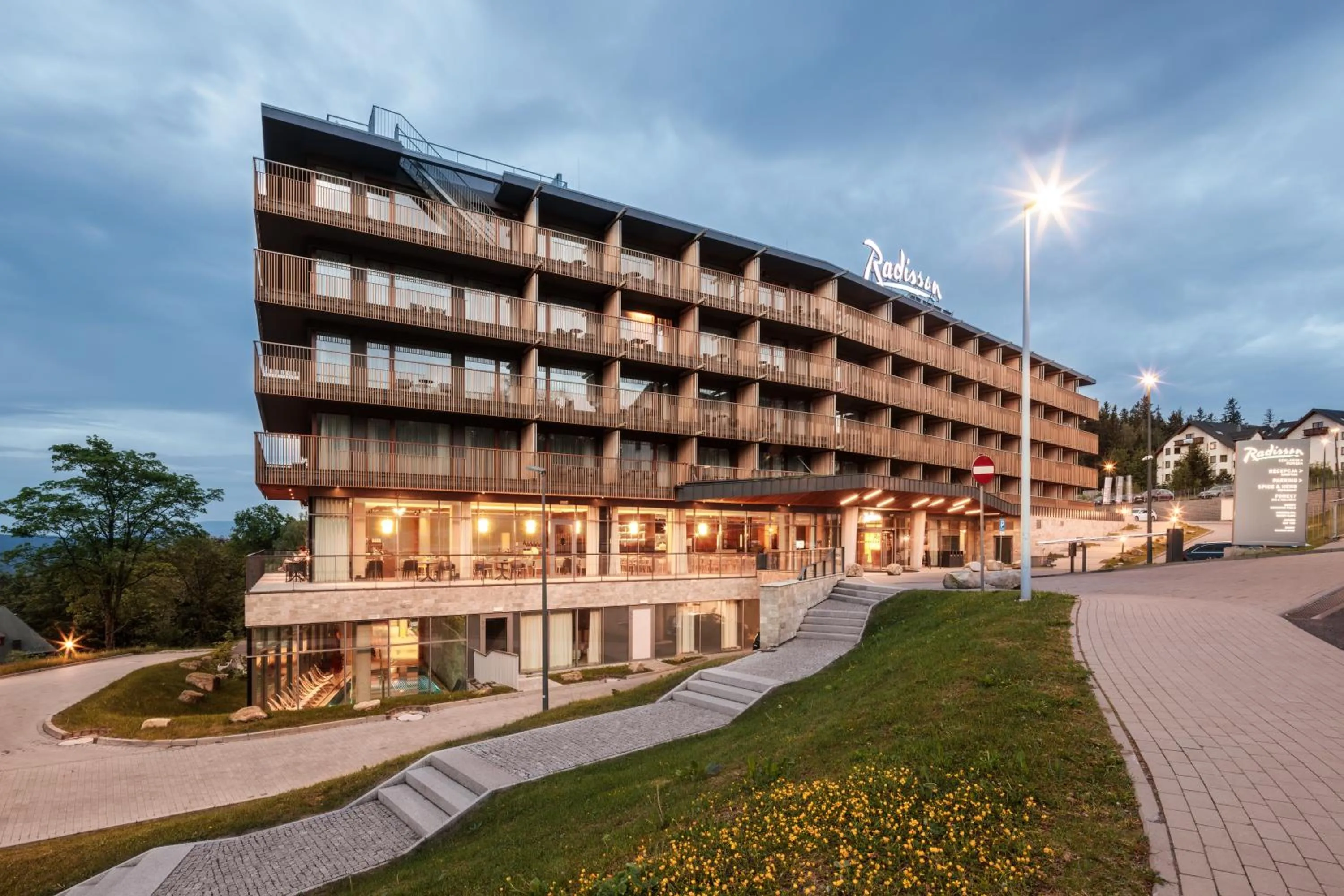 Property building in Radisson Hotel Szklarska Poręba