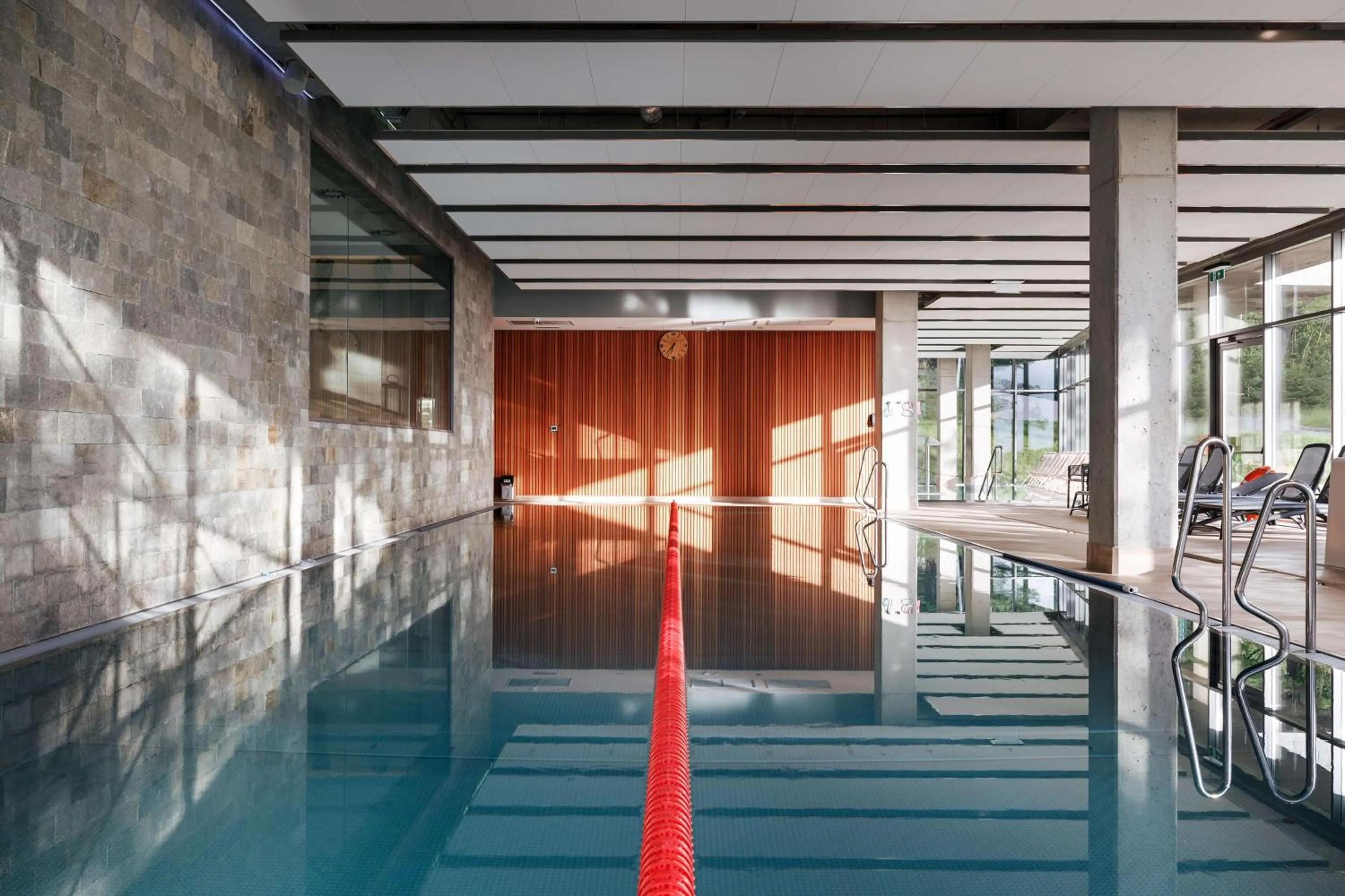 Pool view in Radisson Hotel Szklarska Poręba