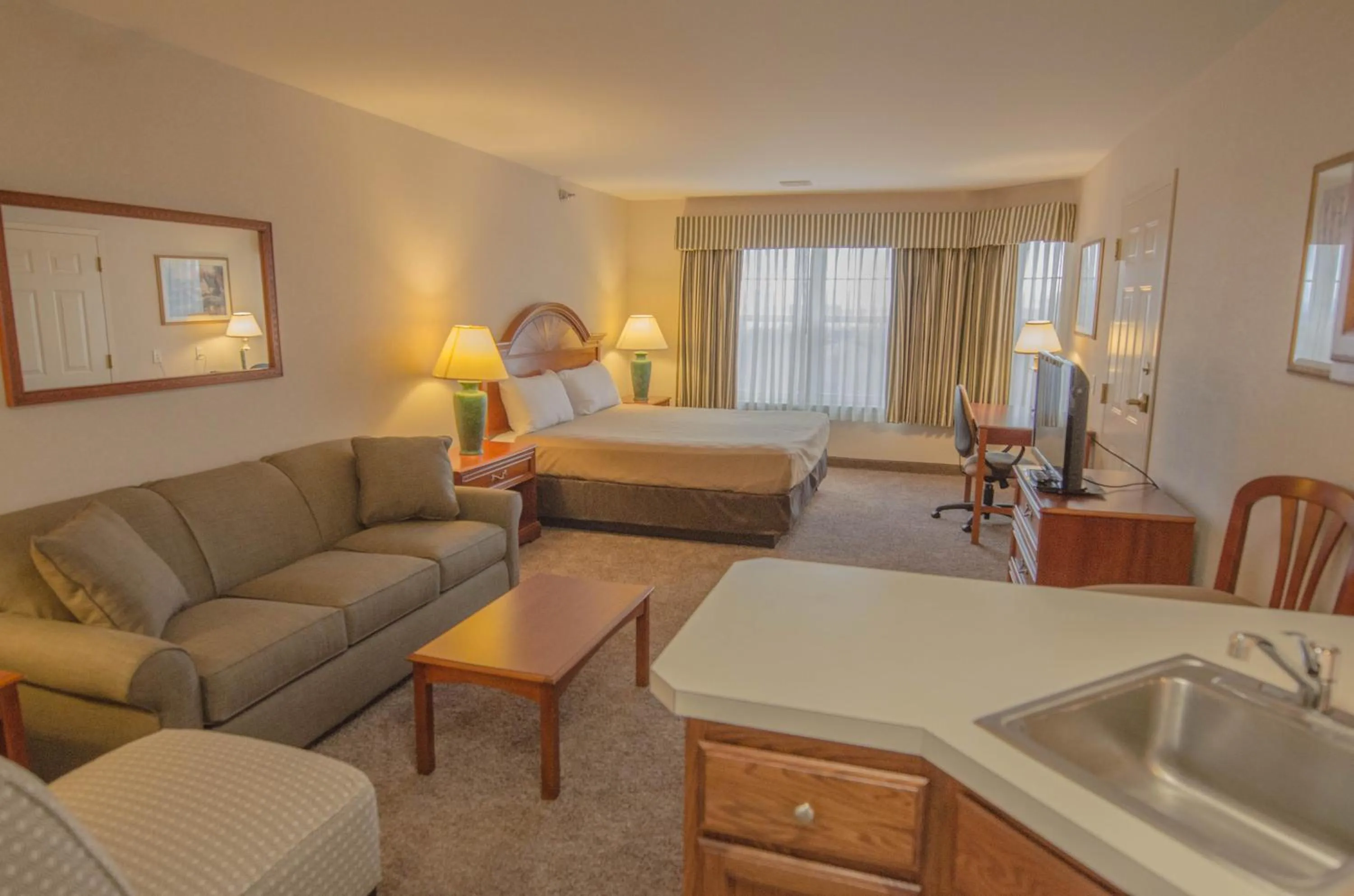 Bedroom in Smart Suites on the Hill