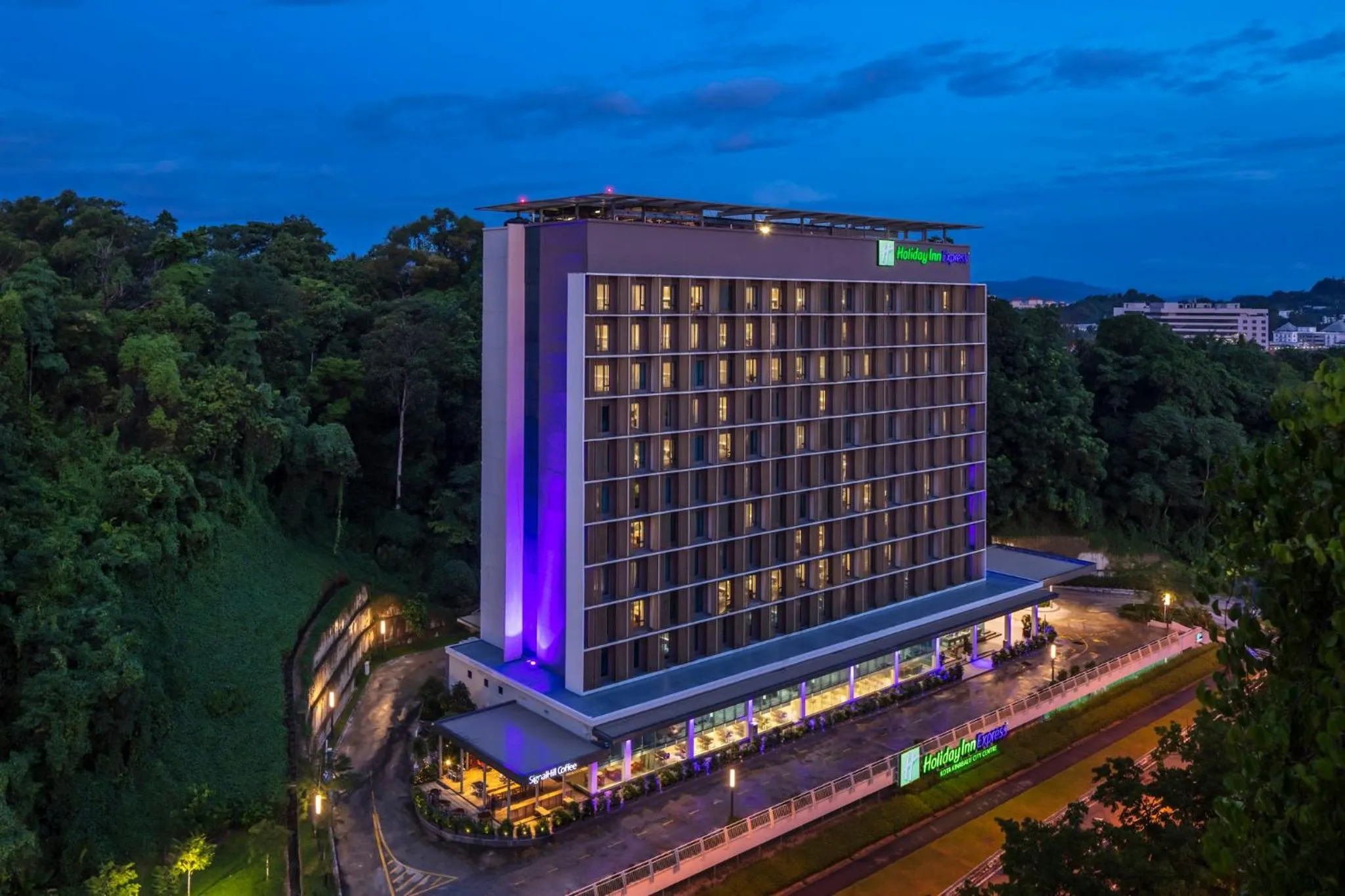 Property building in Holiday Inn Express Kota Kinabalu City Centre by IHG