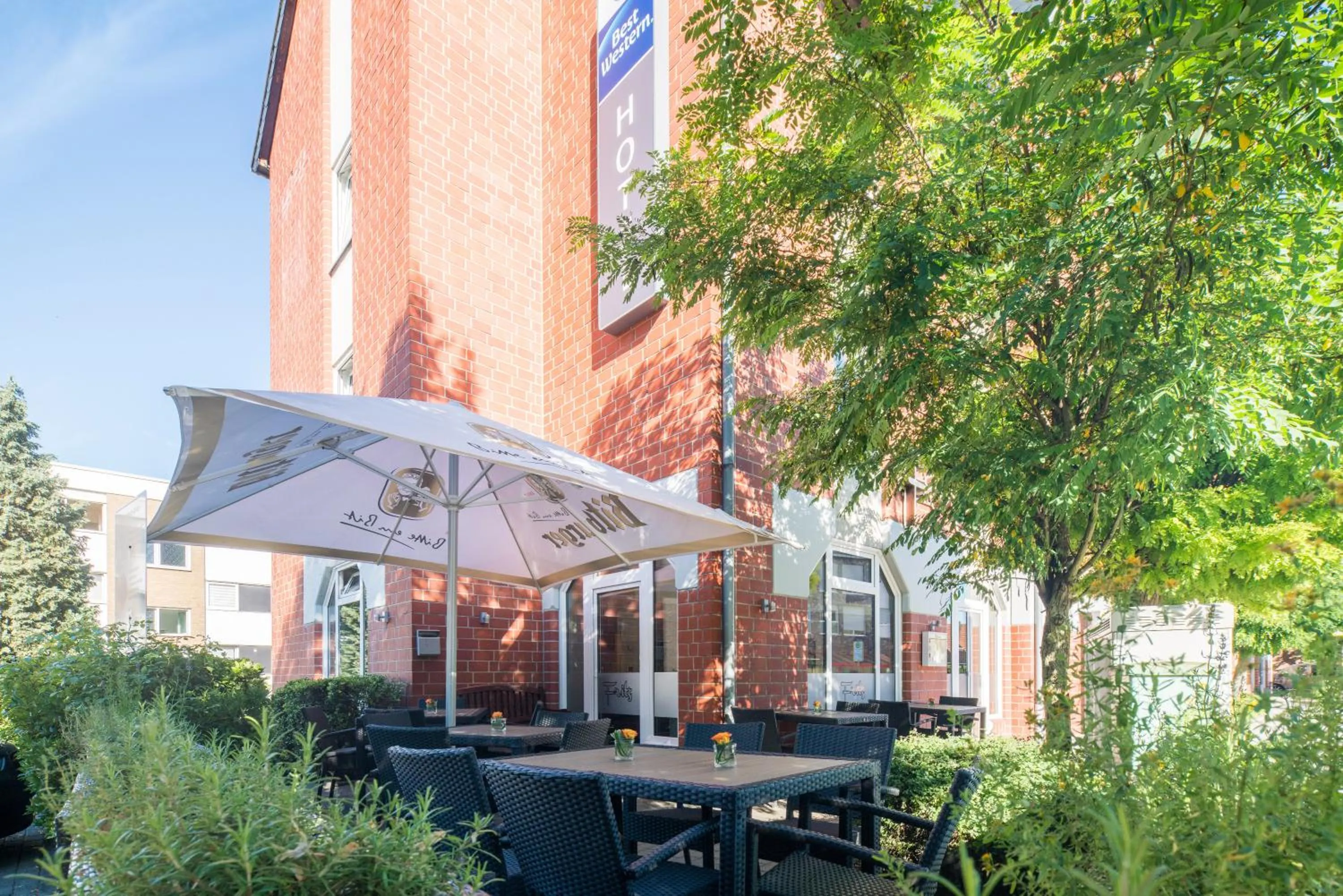 Balcony/Terrace in Best Western Hotel Breitbach