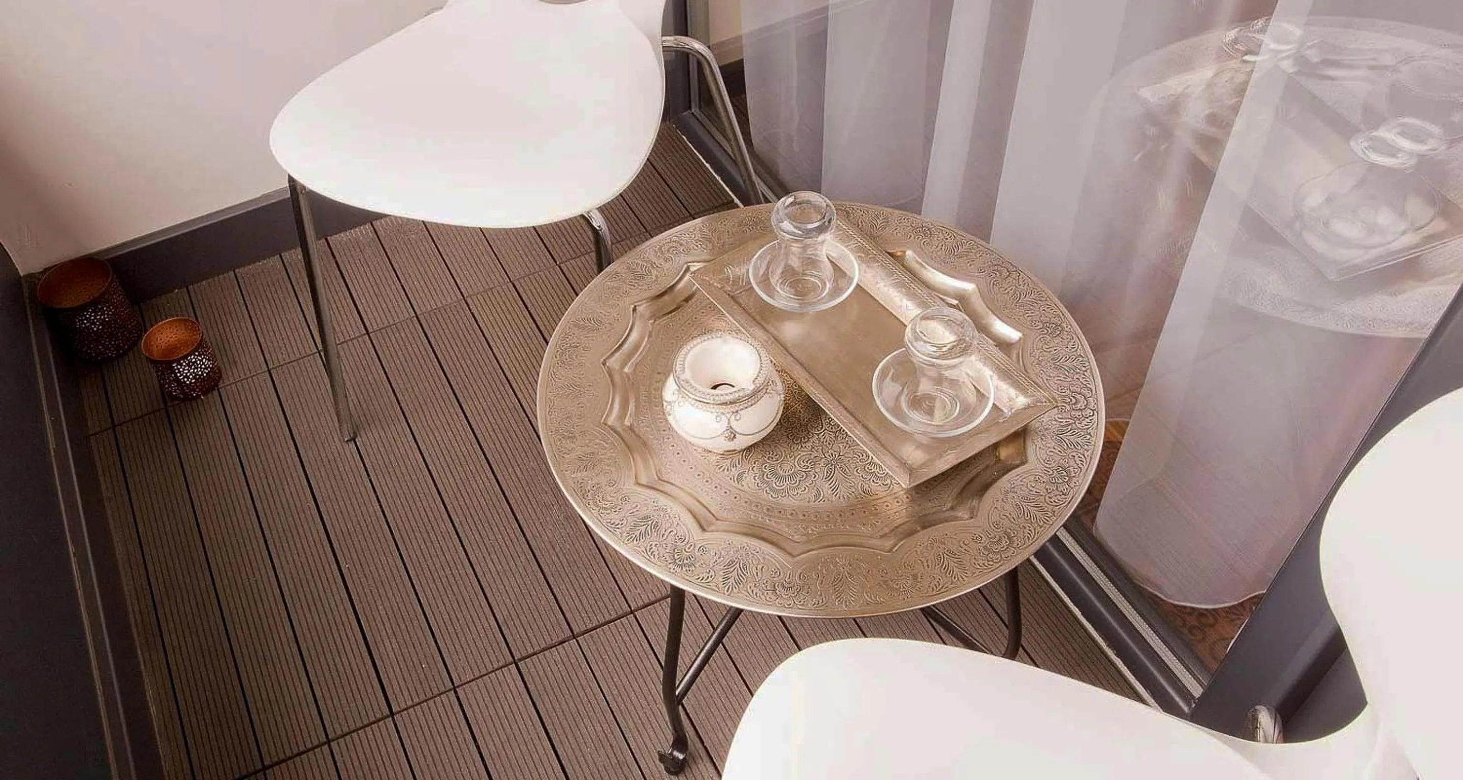Balcony/Terrace in PLAZA INN stays design Dortmund