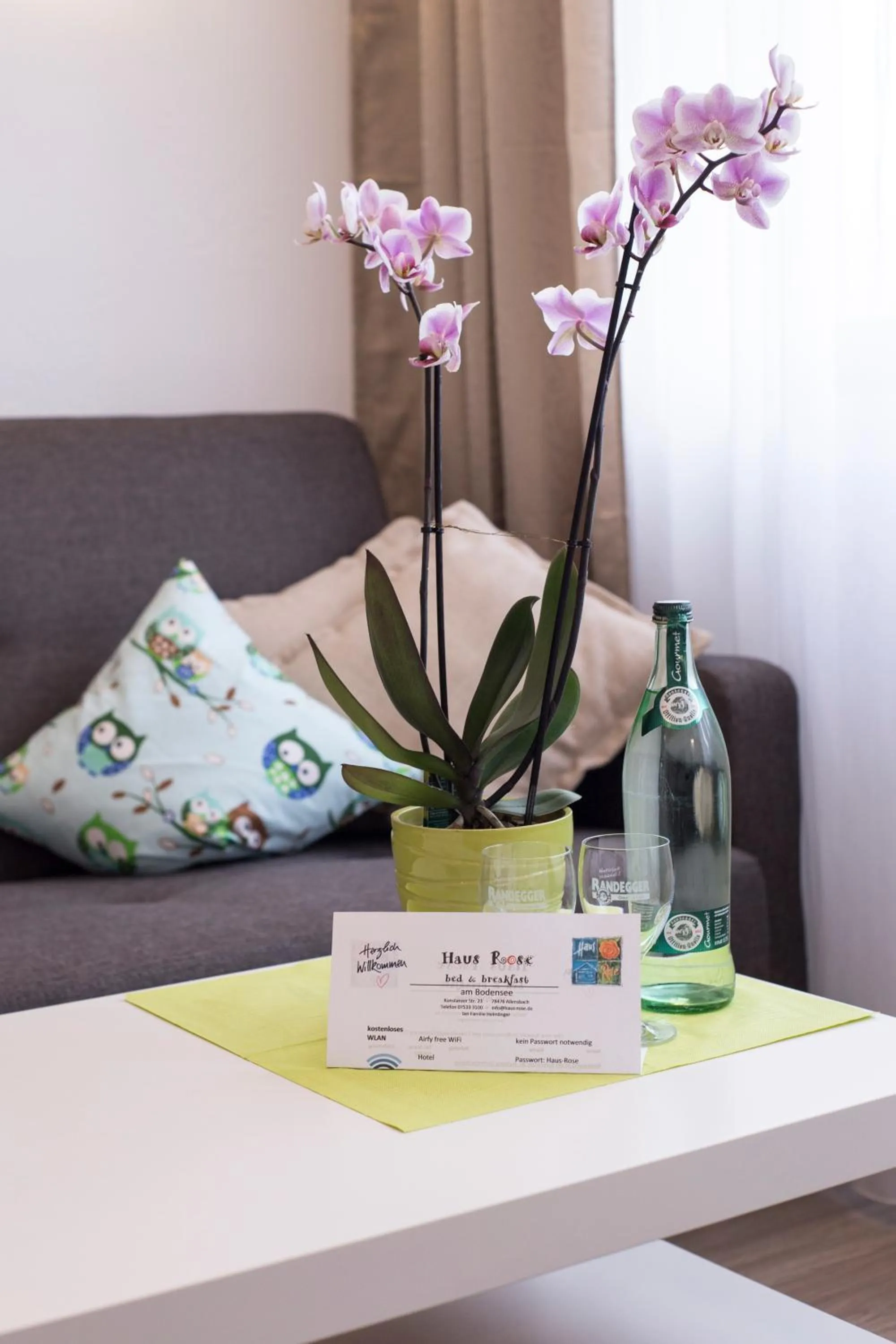 Decorative detail in Haus Rose