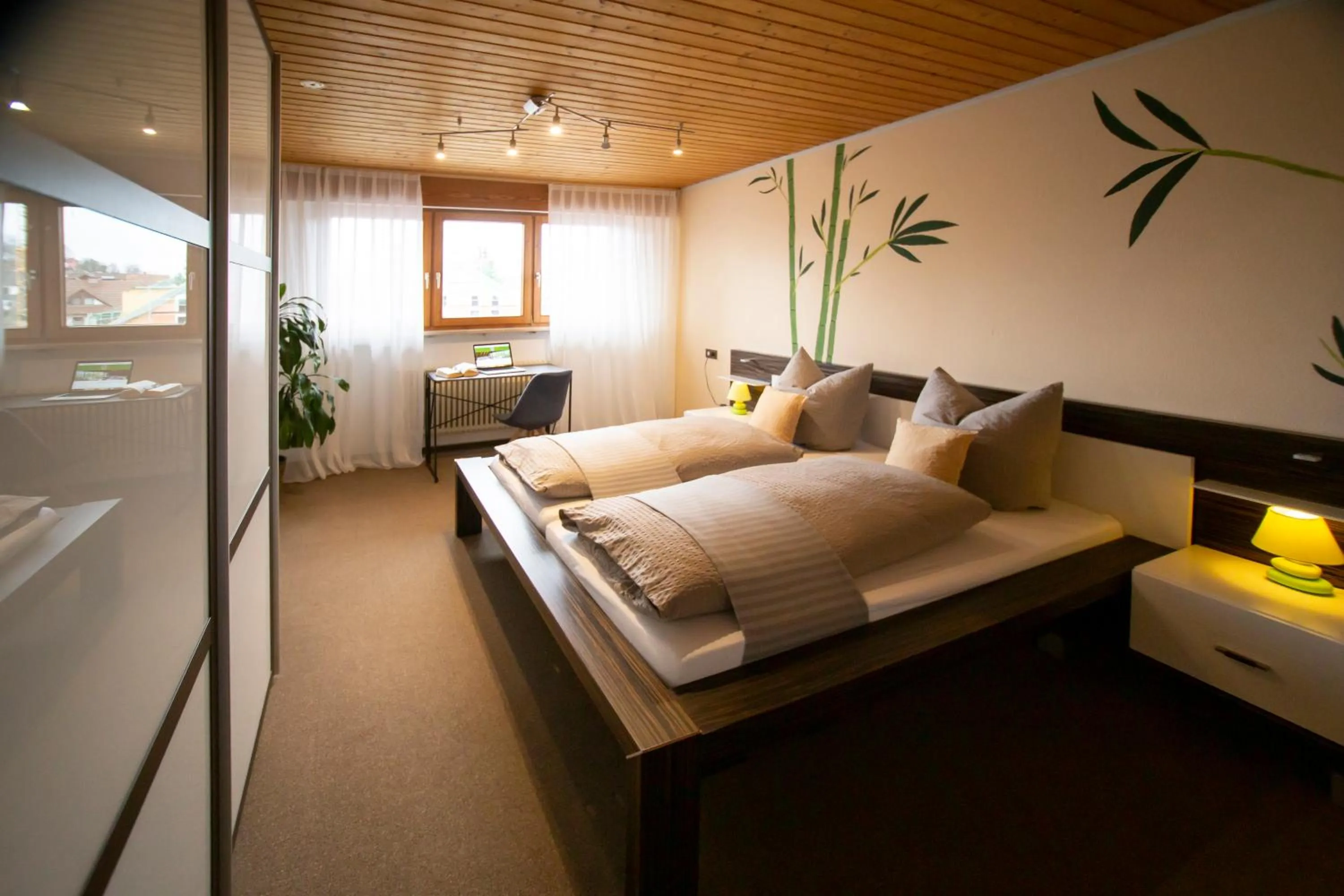 Bedroom, Bed in Haus Rose