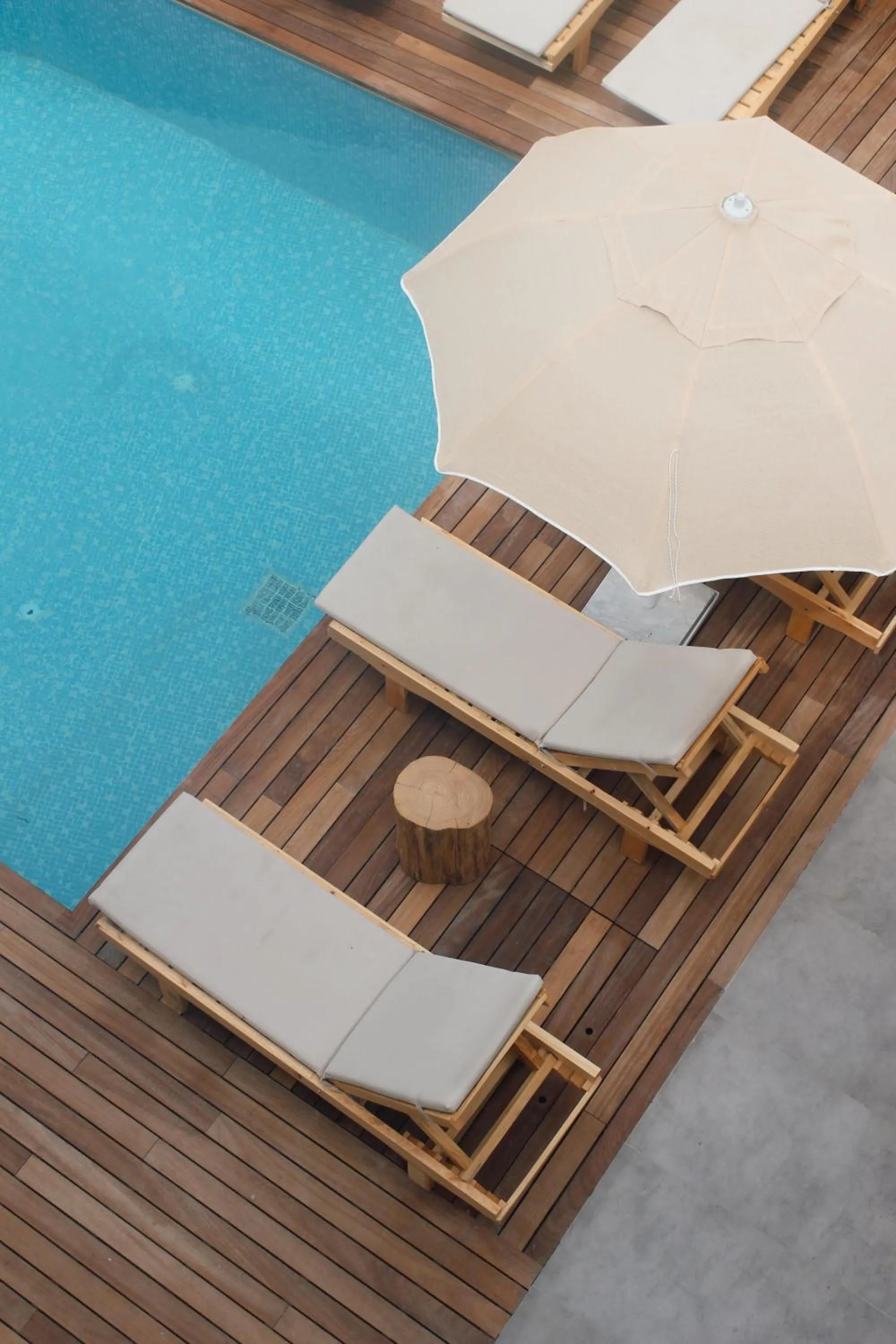 sunbed in Lunas Alaçatı