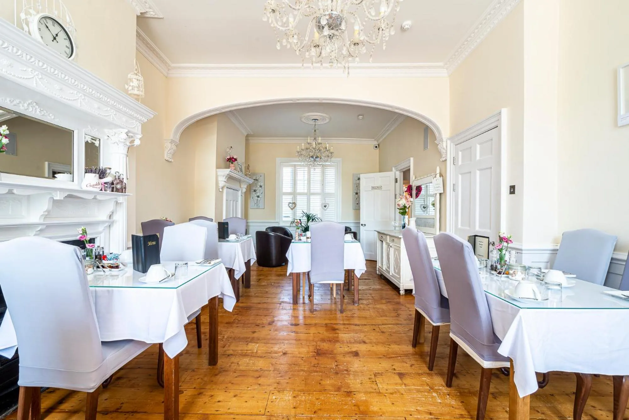 Dining area in Hamiltons Boutique Hotel