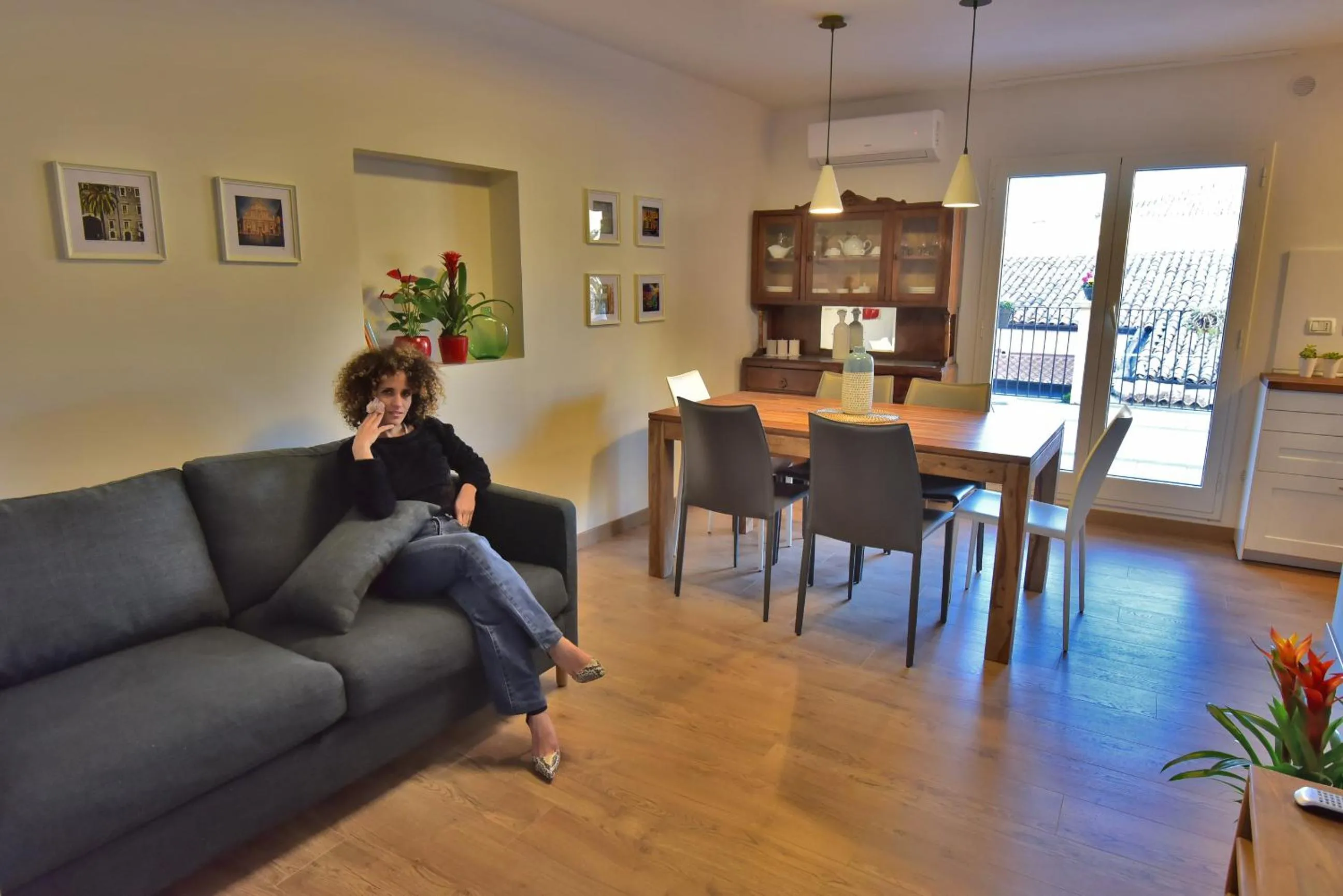 Living room in Badia Apartment