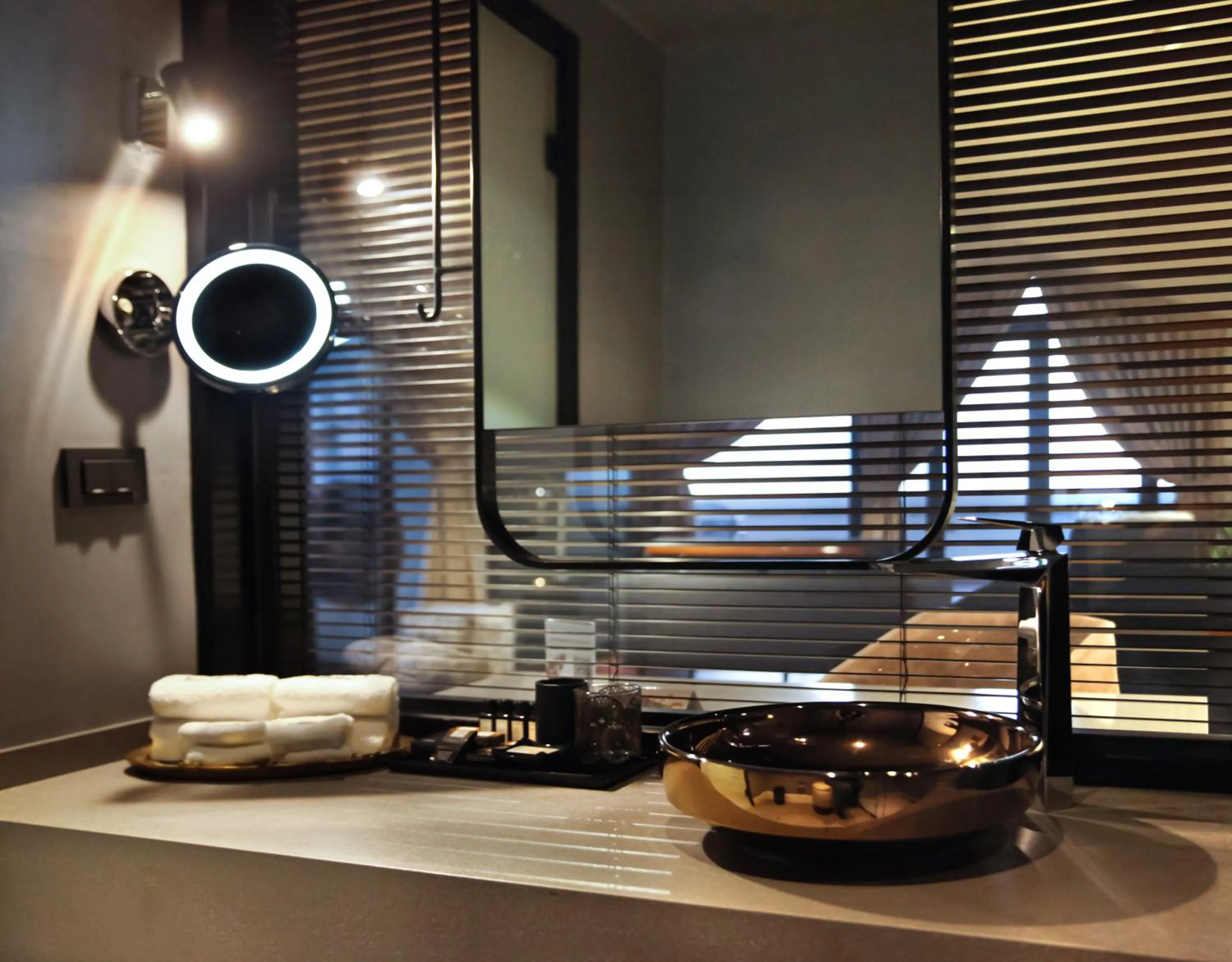 Bathroom in 39 Kalamış Marina Hotel & Restaurant