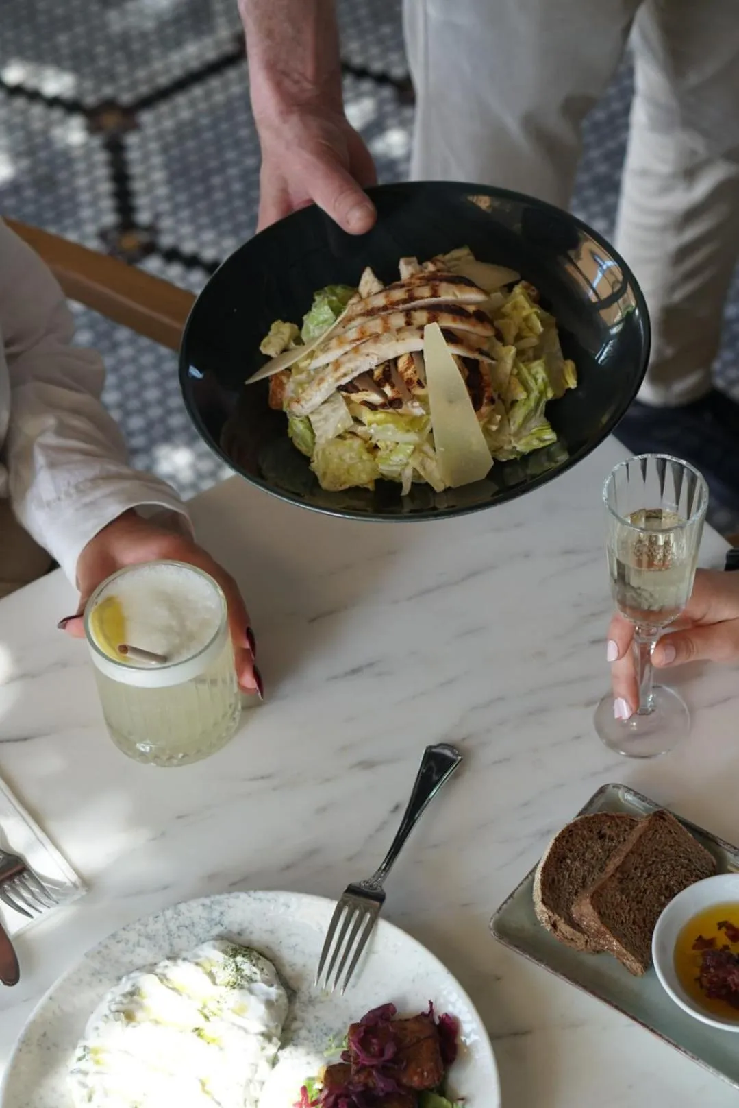 Food in 39 Kalamış Marina Hotel & Restaurant