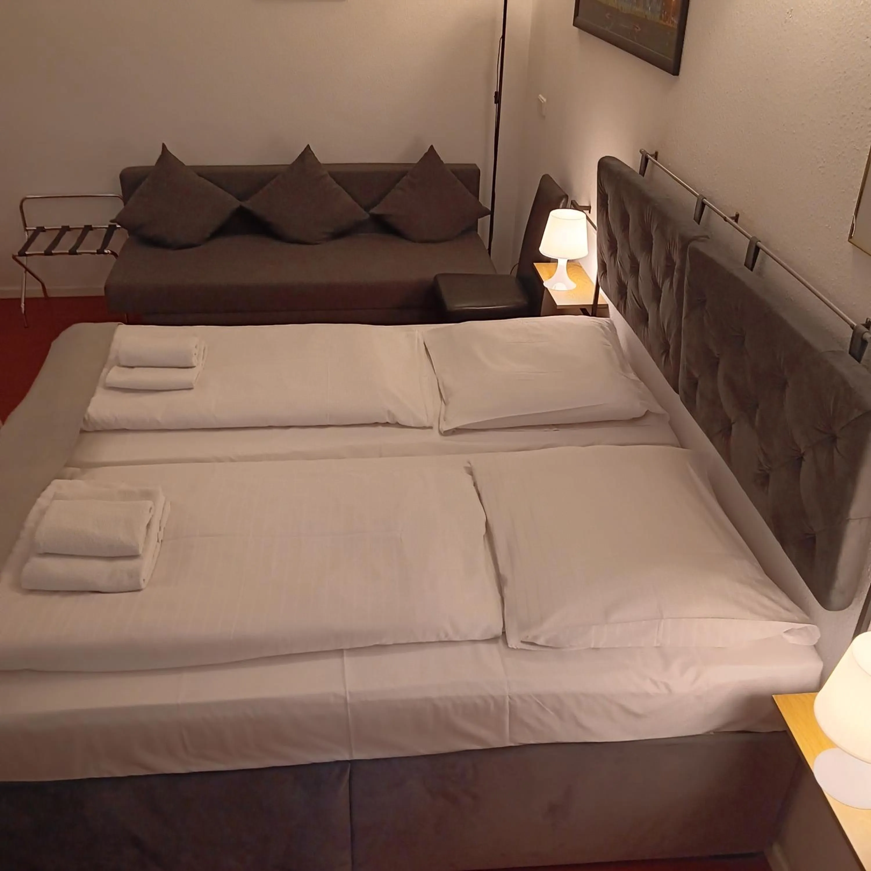 Bed in Hotel Amelie Berlin