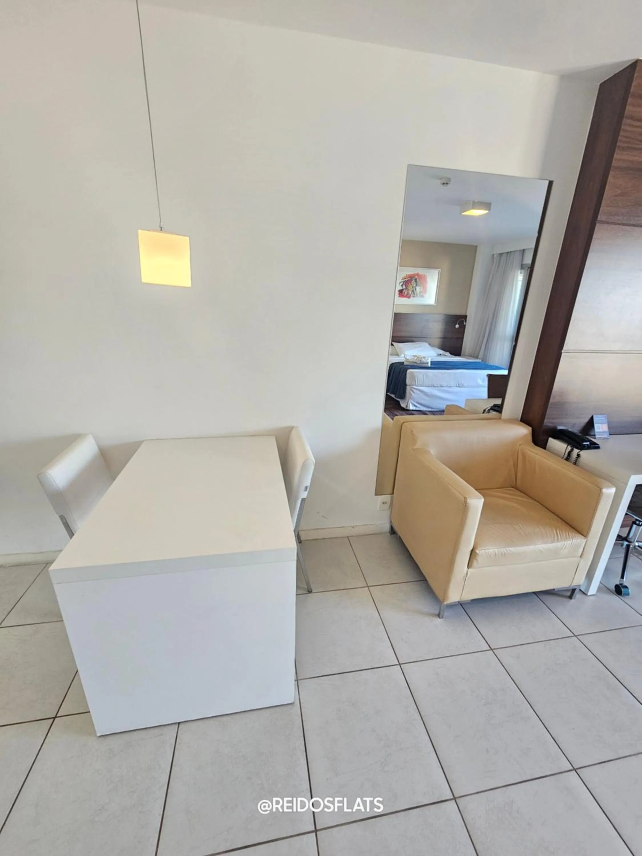 Bed in Flat Vision Executivo Premium By Rei dos Flats